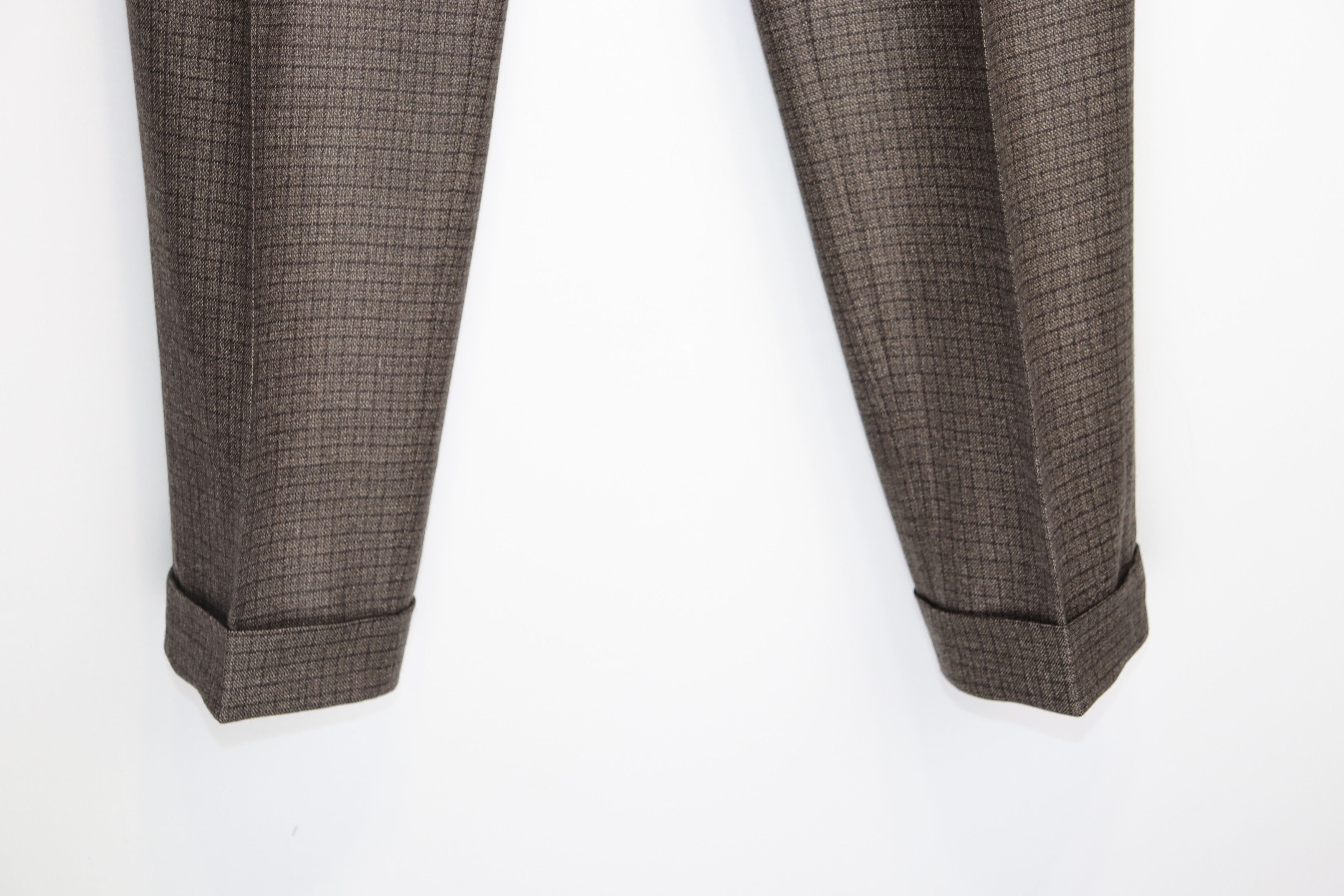 Tom Ford o1rshd1 Houndstooth Formal Pants in Brown Size US 30 / EU 46 - 5 Thumbnail