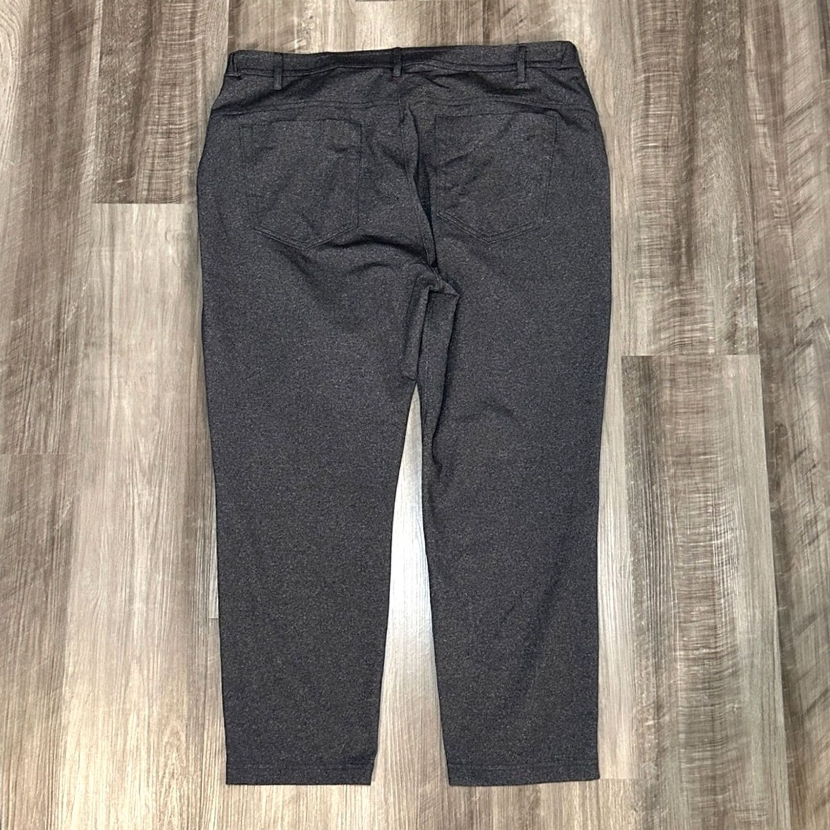 Vintage Public Rec Gamechanger Performance Pants Shirt? 38 Regular Men Heather Charcoal Chino NWOT 28in Inseam Size US 38 / EU 54 - 3 Thumbnail