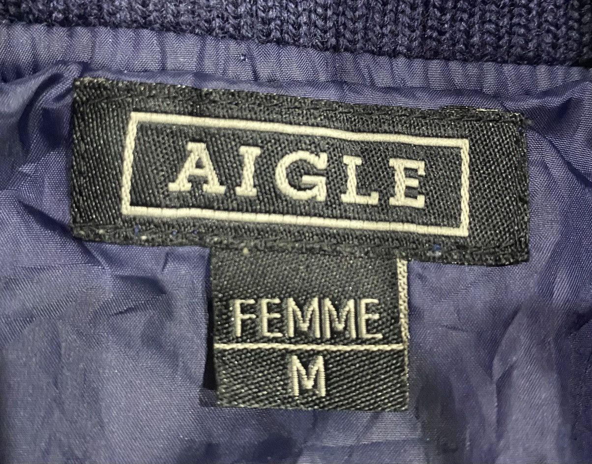 Aigle × Vintage Rare AIGLE Quilted Checkered Jacket Size US M / EU 48-50 / 2 - 17 Thumbnail