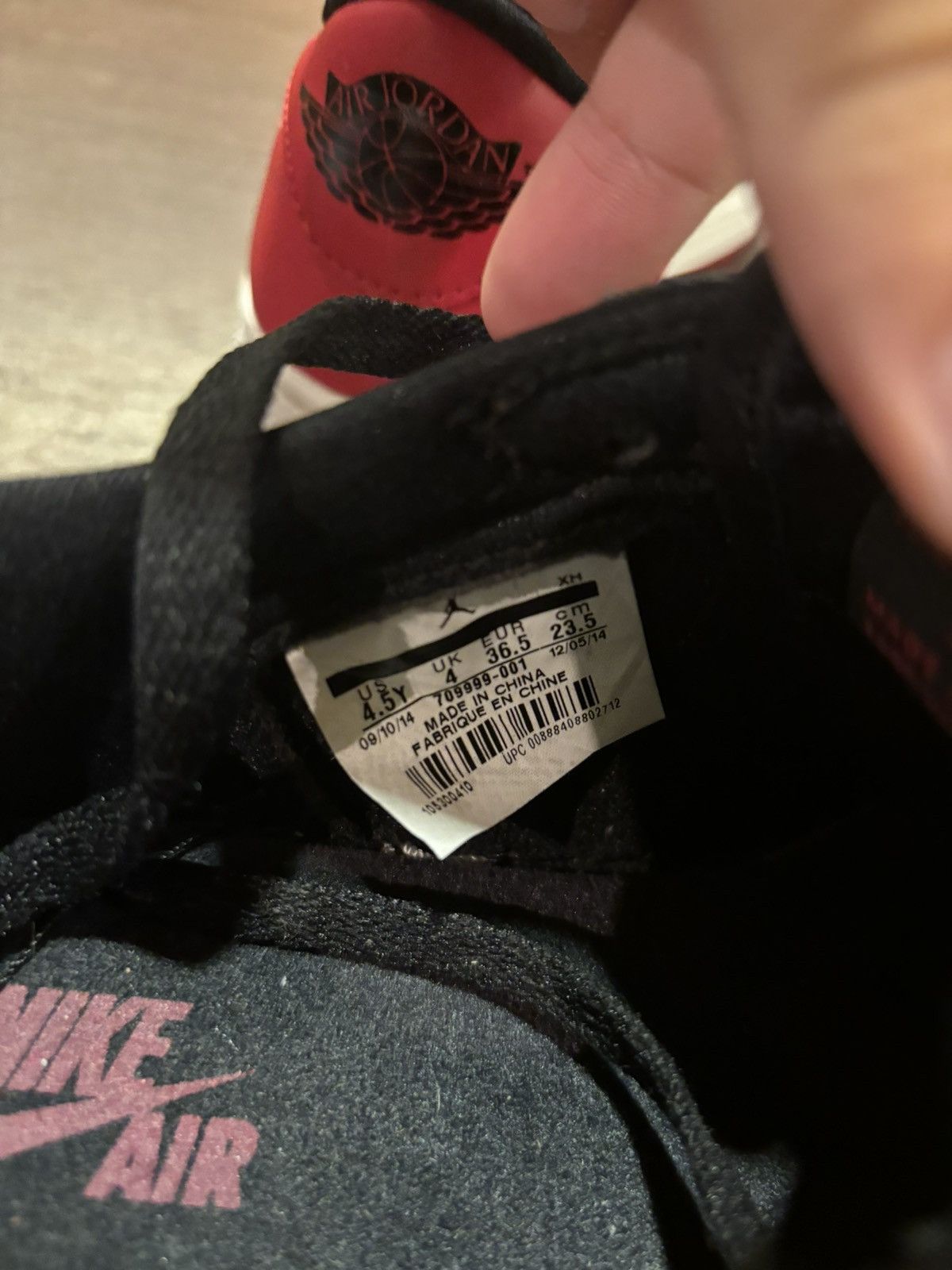 Jordan 1 Retro Low - Bred