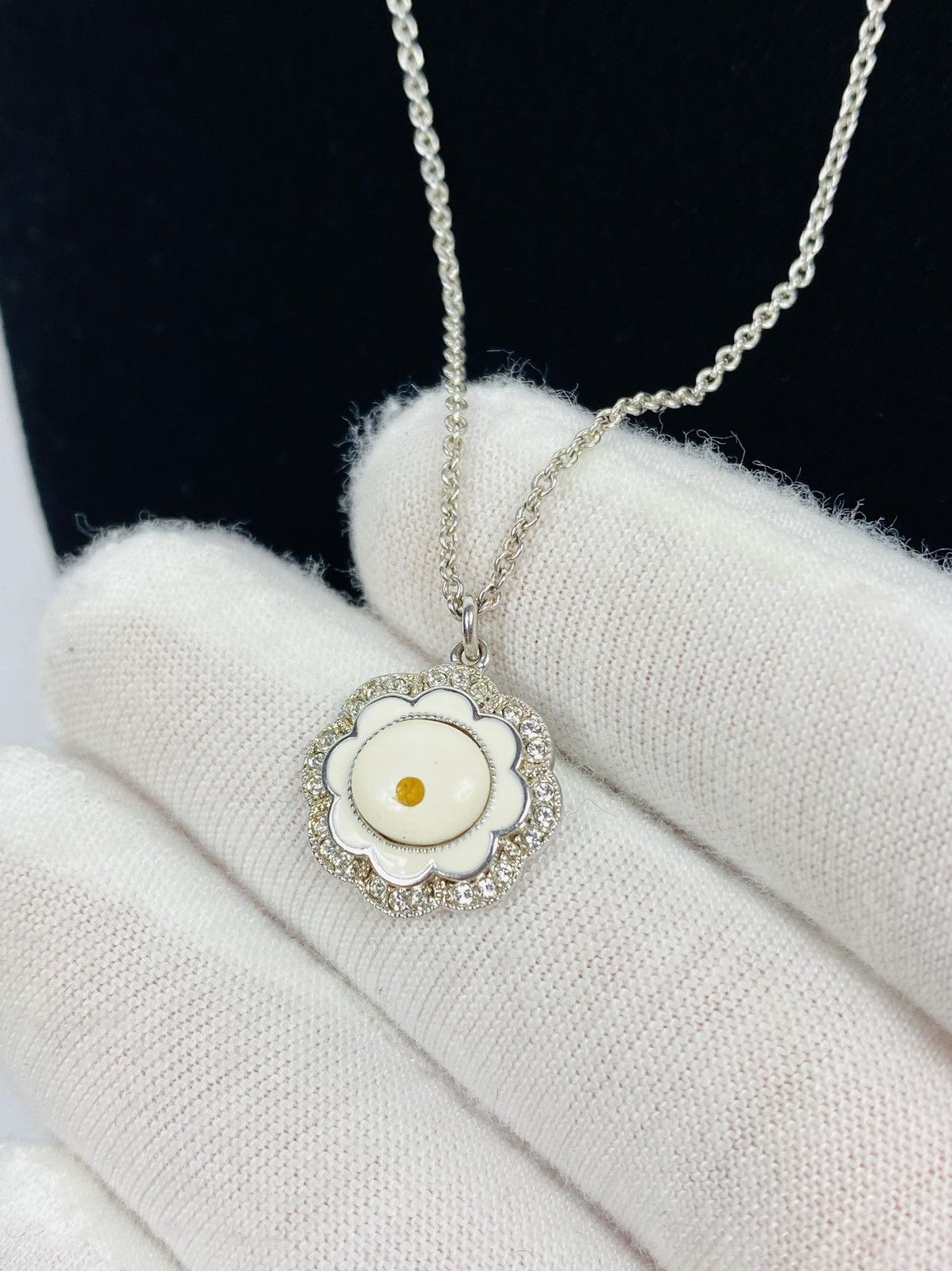 Vivienne Westwood Encrusted Evil Eye Necklace Size ONE SIZE - 2 Thumbnail