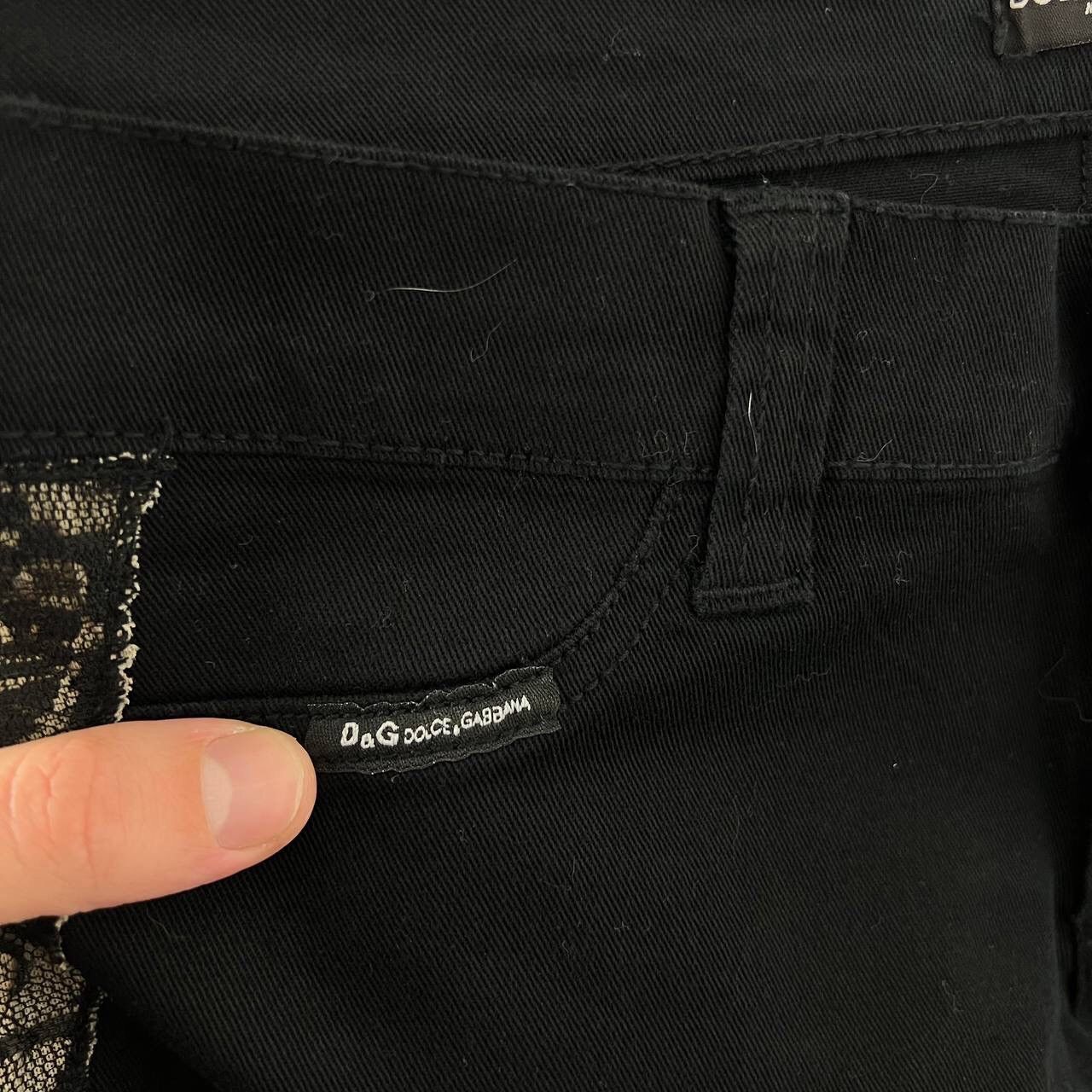 Dolce & Gabbana Dolce Gabbana Vintage Luxury Pants Big Logo Size 32" / US 10 / IT 46 - 5 Thumbnail