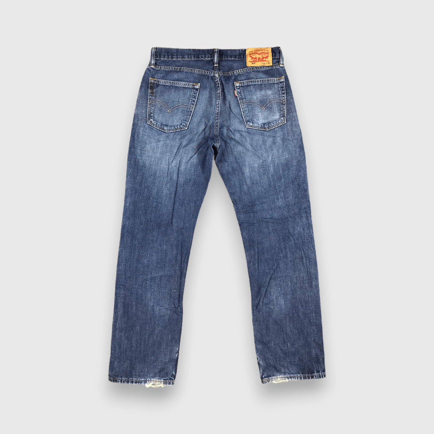 Levi's Vintage Blue Wash Levis 514 Jeans-J2002 Size US 33 - 2 Thumbnail