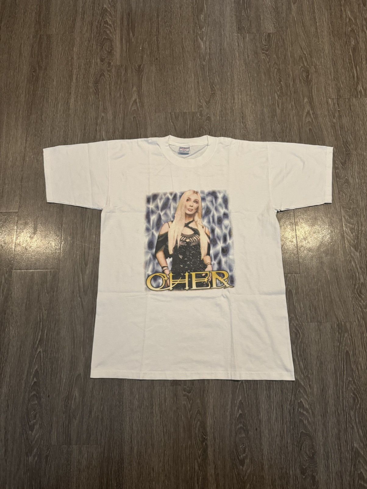 Vintage Cher Chrome Hearts Jeans 2002 Tour Tee XL Size US XL / EU 56 / 4 - 5 Thumbnail