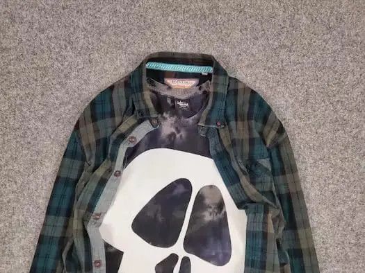Flannel Vintage Flannel Shirt Checkered Travis Scott USA Y2K Style Size US L / EU 52-54 / 3 - 6 Thumbnail