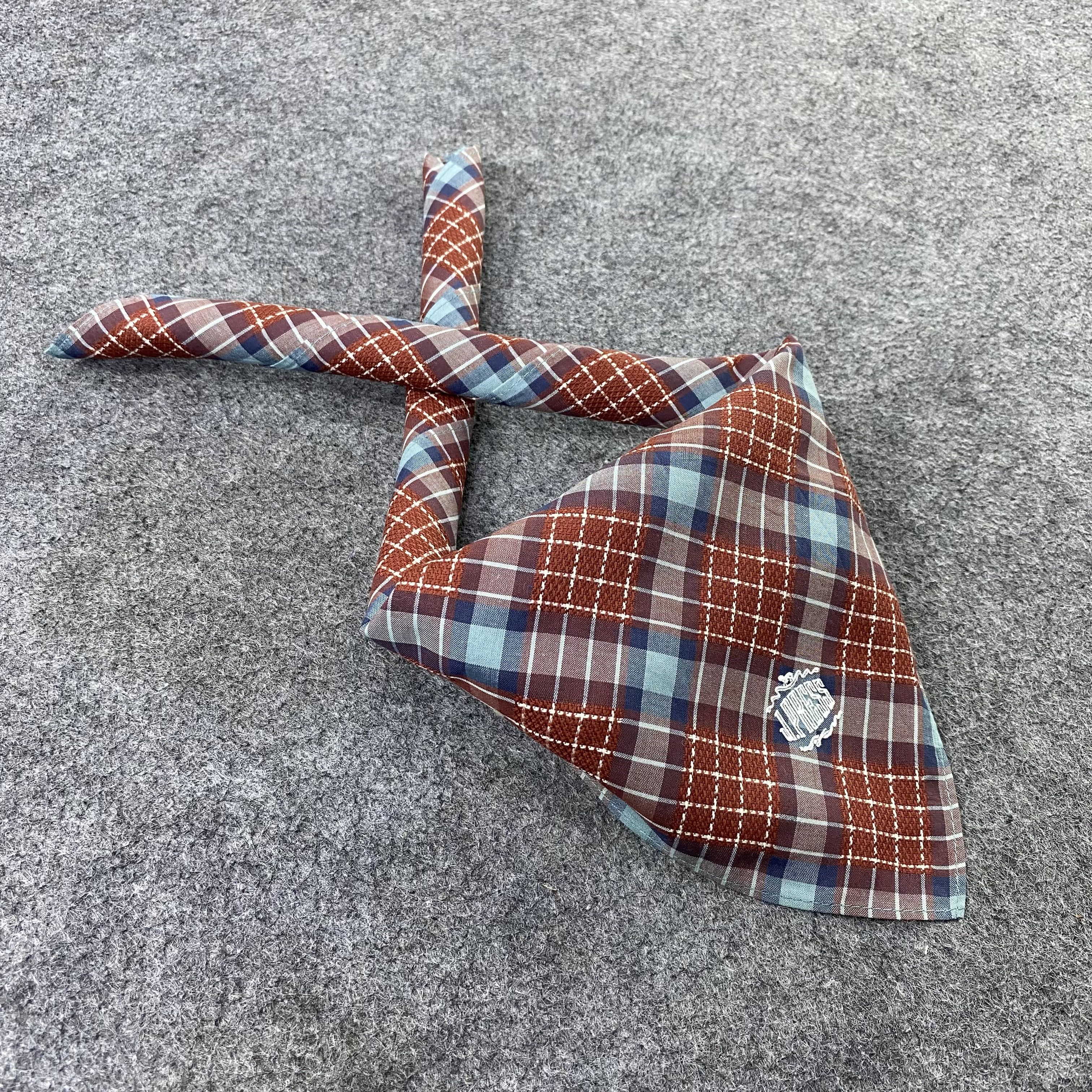 Designer J.Press Handkerchief Neckerchief Bandana-B1576 Size ONE SIZE - 1 Thumbnail