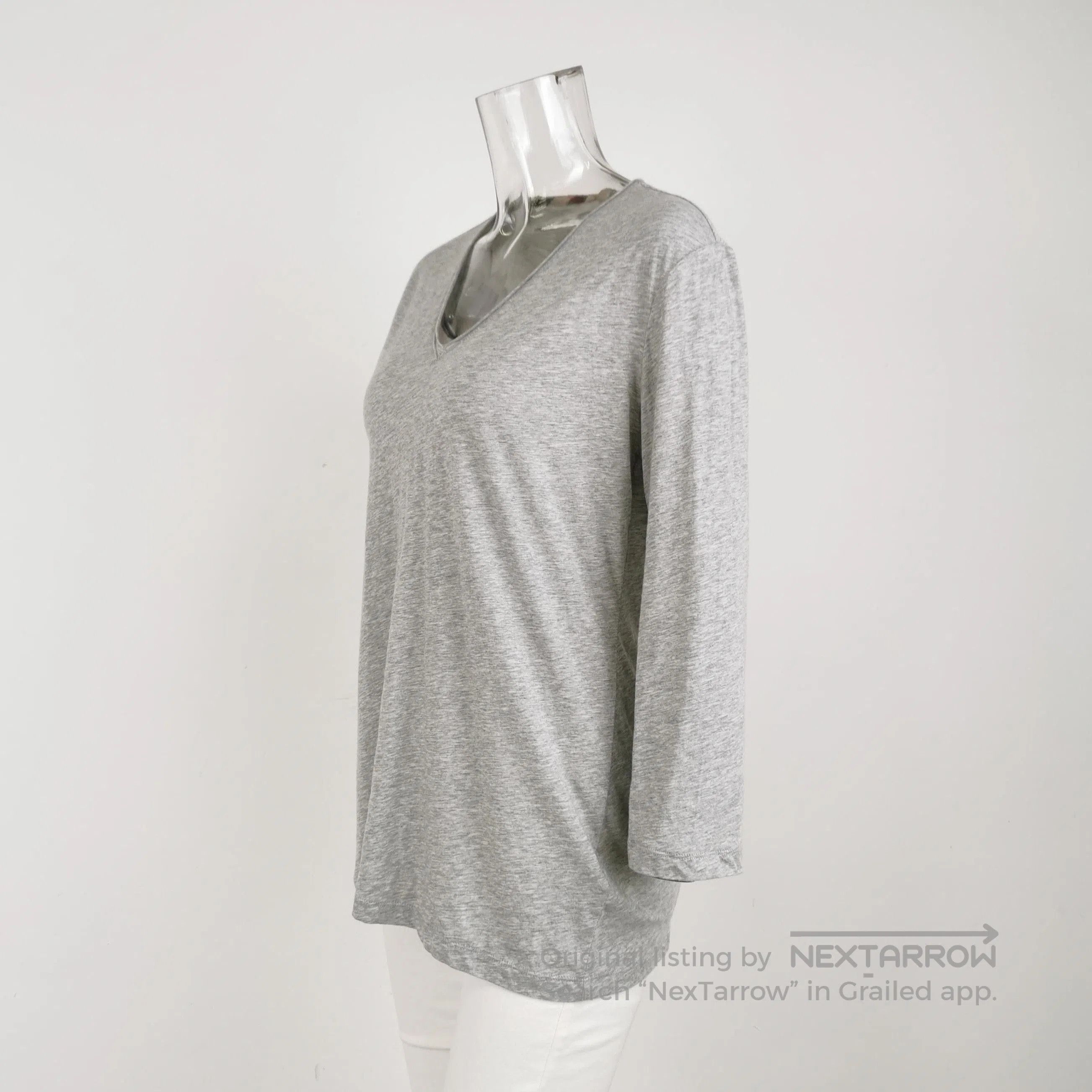 Burberry Burberry Brit Long Sleeve V-Neck Tee . Size US L / EU 52-54 / 3 - 2 Thumbnail