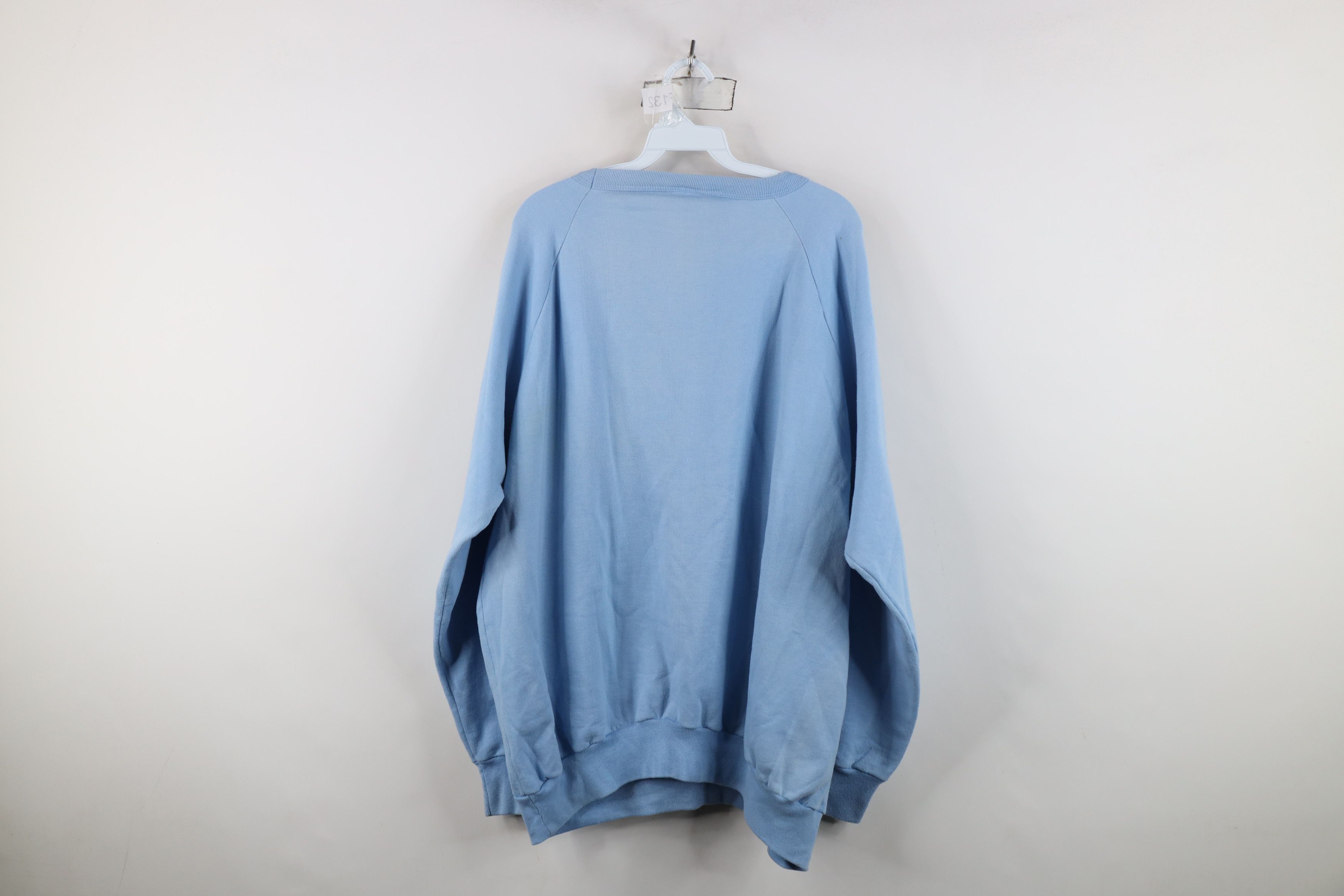 Vintage Vintage 90s Kenogamisis Resort Canada Duck Sweatshirt Blue Size US XXL / EU 58 / 5 - 11 Thumbnail