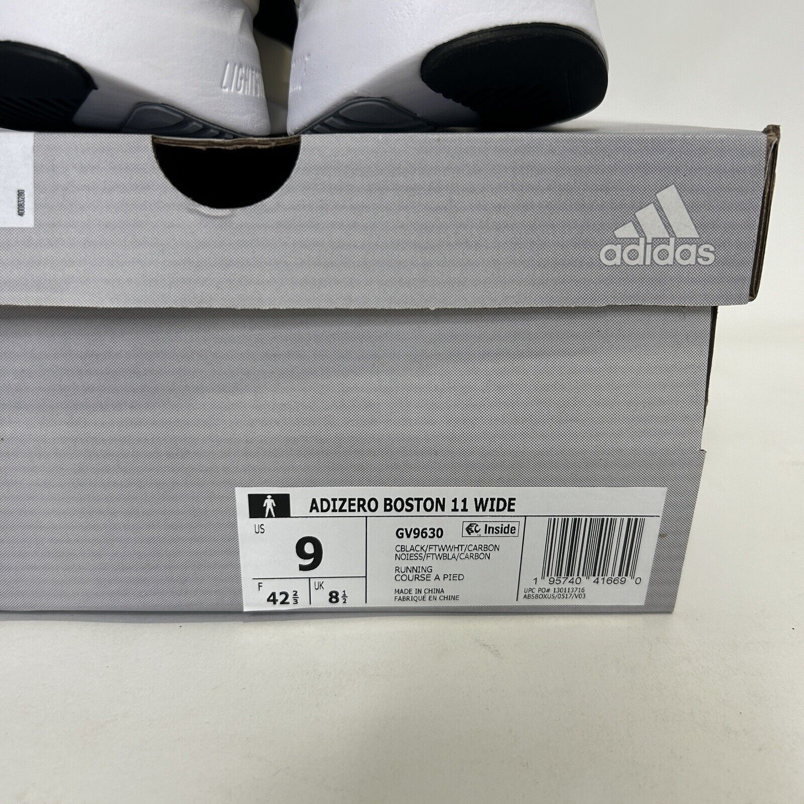 Adidas Adidas Adizero Boston 11 Marathon Shoes “Black Sail” 2024 Size US 9 / EU 42 - 5 Thumbnail