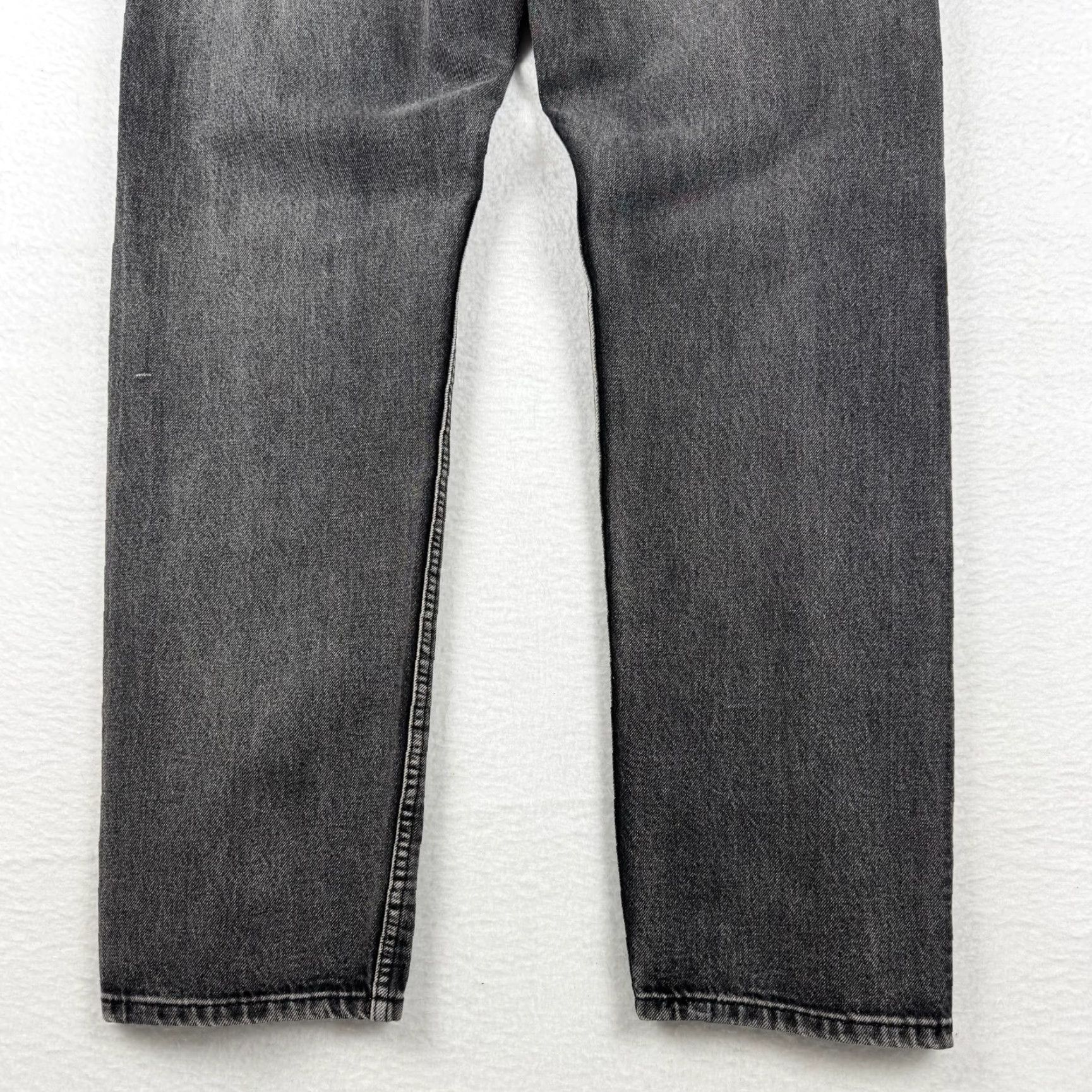 Levi's Levi's 502 Taper Jeans 36x32 Washed Black Stretch Denim NWT Regular Mens Size US 36 / EU 52 - 6 Thumbnail