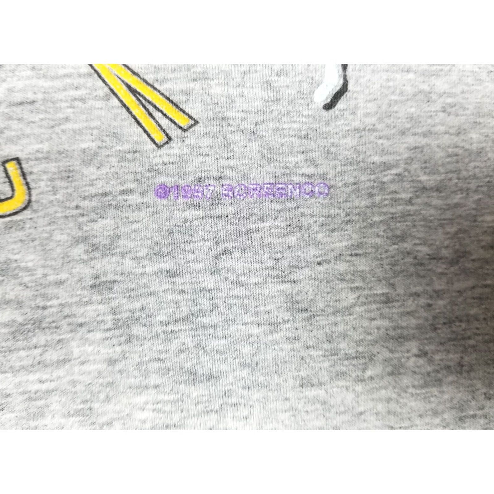 Vintage VINTAGE 1997 NEBRASKA STATE TRACK MEET GRAY T-SHIRT SZ XLARGE PAPER THIN 50/50 Size US XL / EU 56 / 4 - 7 Thumbnail