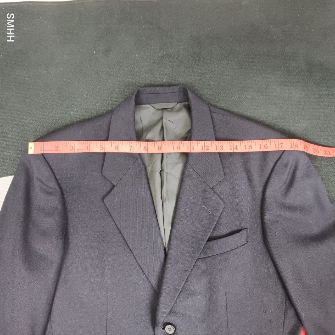 Yohji Yamamoto 🔥A.A.R. Yohji Yamamoto x Durban Blazer 2B – Dark Navy – M Size 40R - 15 Thumbnail