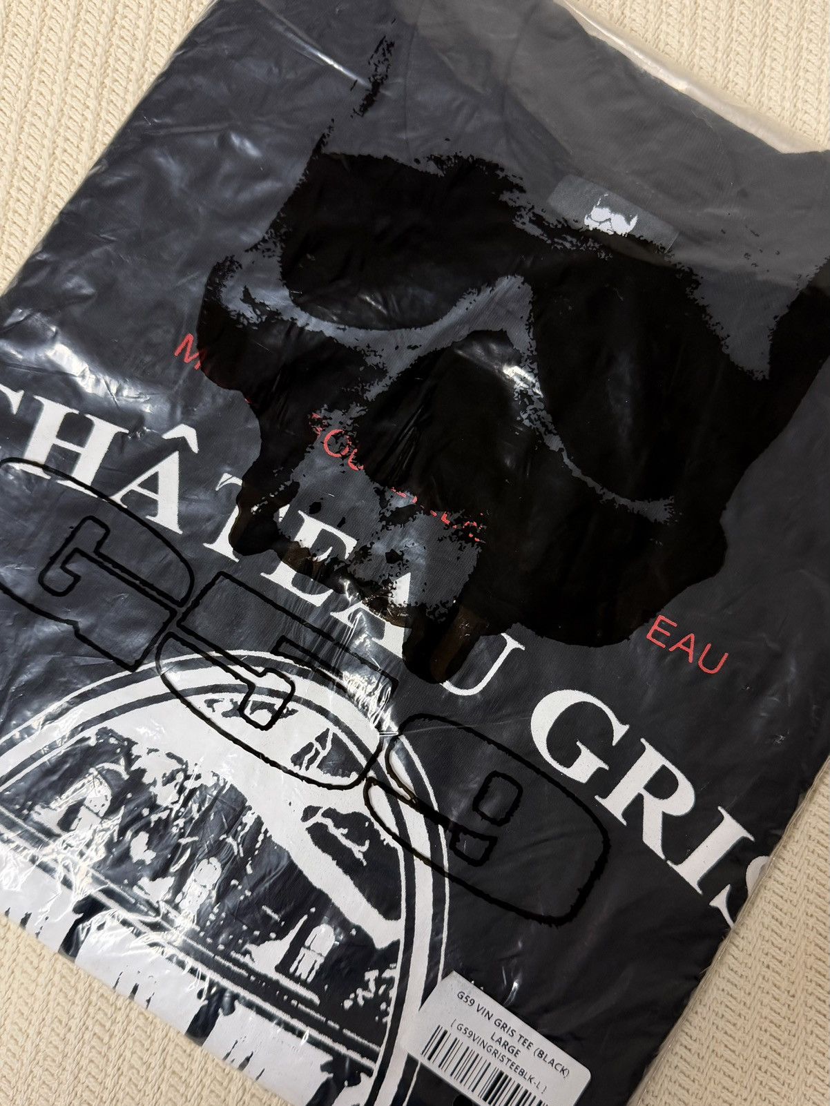 G59 Records G59 Suicideboys Vin Gris Tee Size US L / EU 52-54 / 3 - 6 Thumbnail