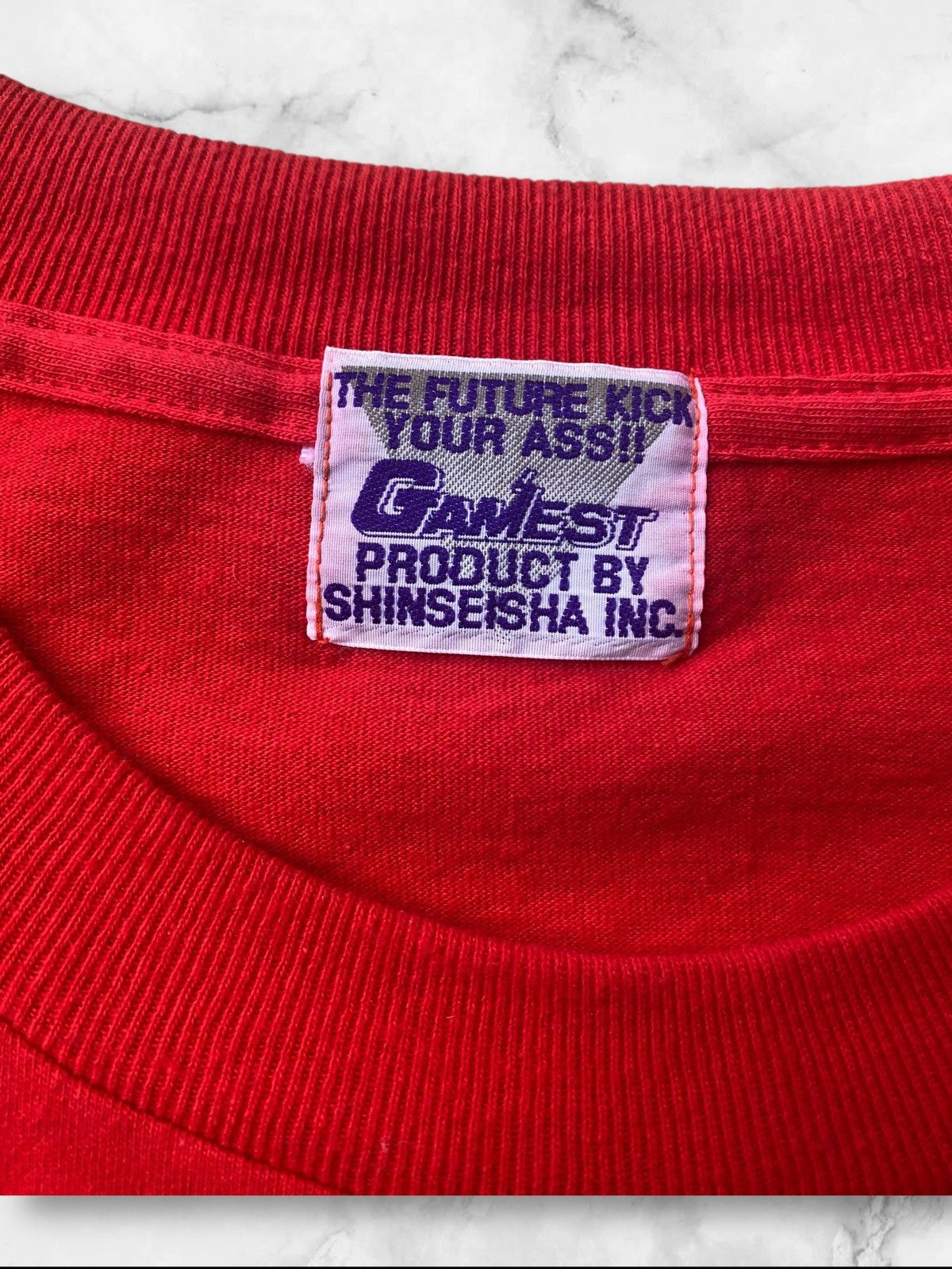 Anime Street Fighter Gamest 1996 Alpha Sakura Manga Panel Tee Size US L / EU 52-54 / 3 - 2 Thumbnail