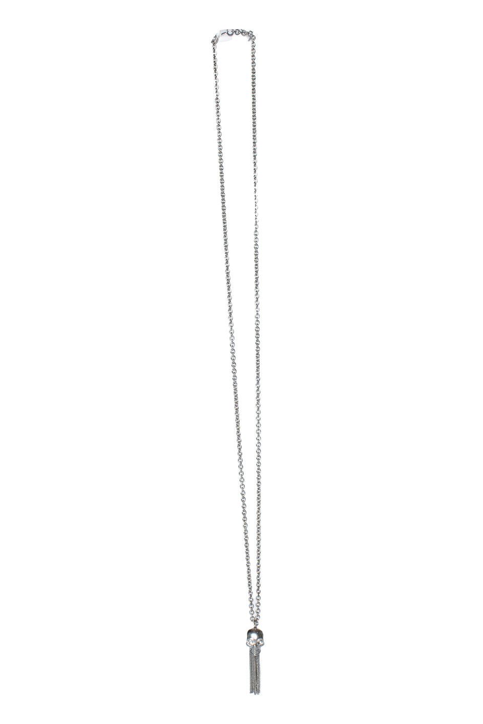 Alexander McQueen Alexander McQueen, skull tassel necklace in silvery Size ONE SIZE - 2 Thumbnail