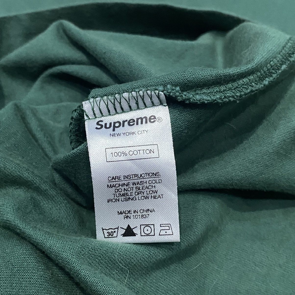 Supreme Supreme Striped Rib Arc Logo Longsleeve Size US S / EU 44-46 / 1 - 3 Thumbnail