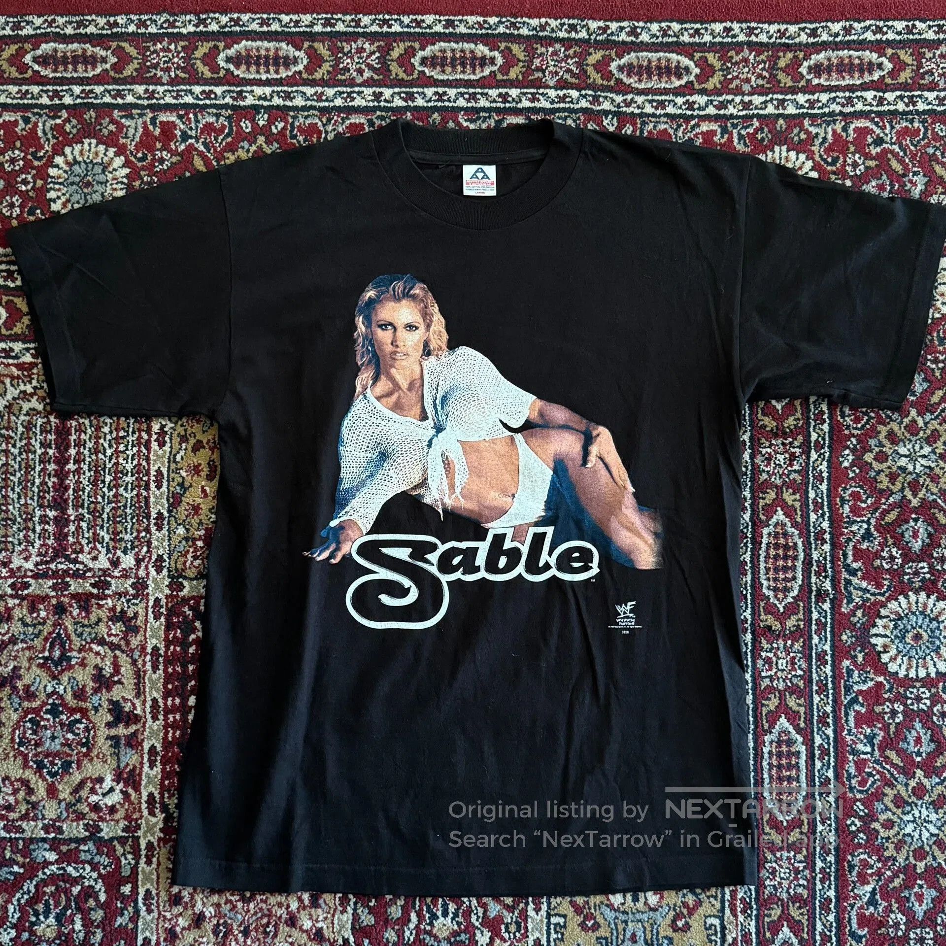 Vintage vintage wwf sable tee. Size US L / EU 52-54 / 3 - 1 Thumbnail