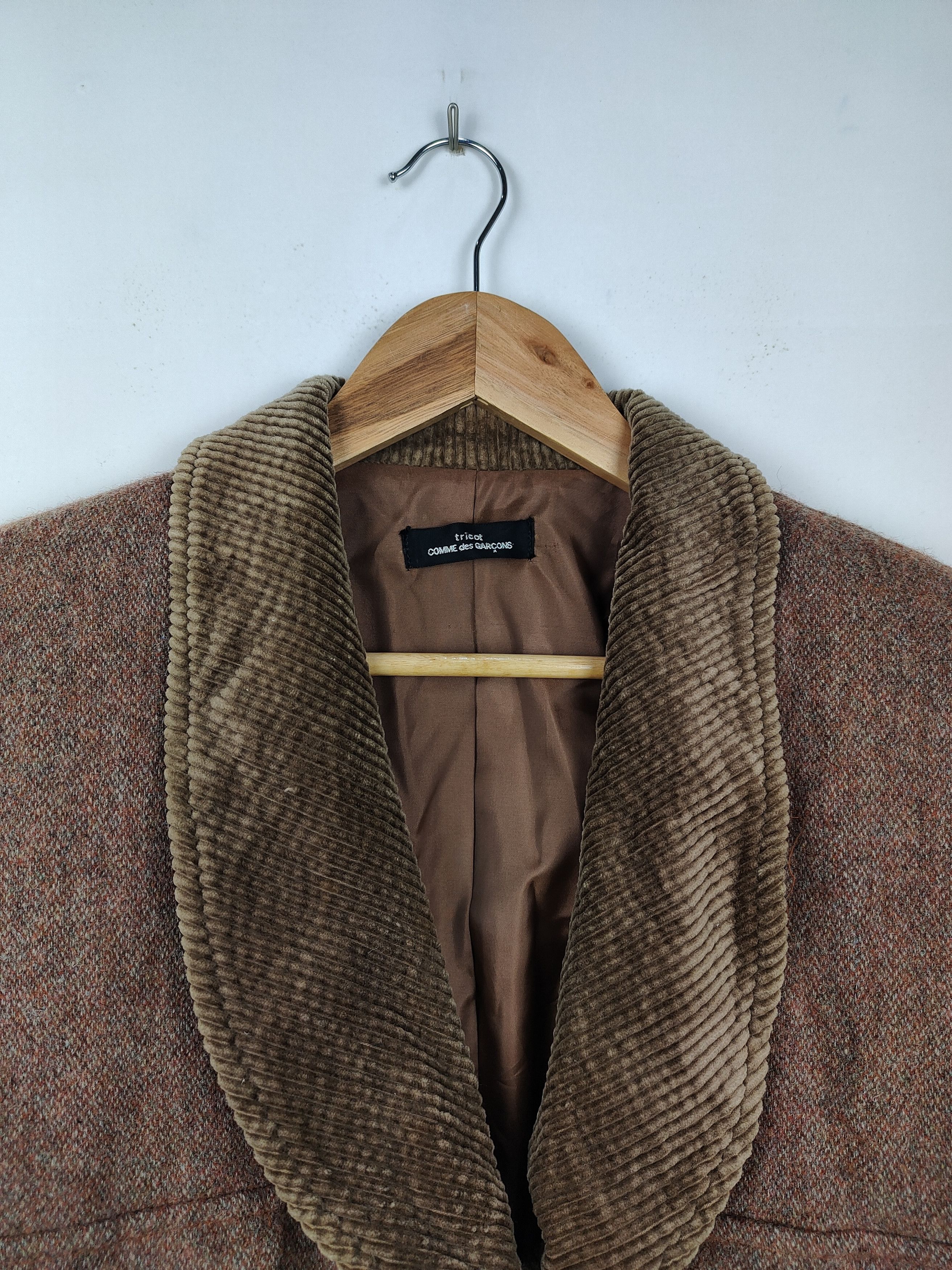 Comme des Garcons × Designer Tricot Comme des Garçons AD2003 Stylish Wool Jacket Size S / US 4 / IT 40 - 2 Thumbnail
