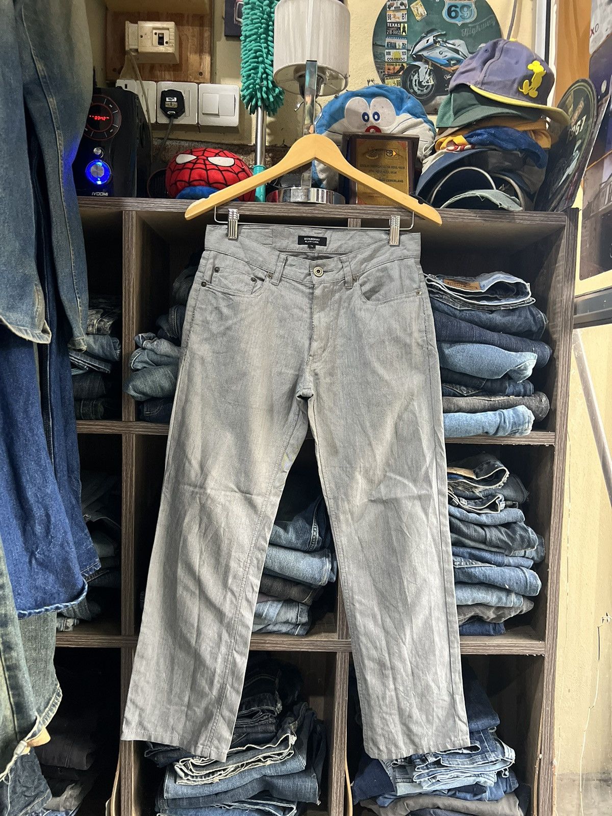 Burberry 🔥Burberry Black Label Light Denim Size 29" - 1 Thumbnail