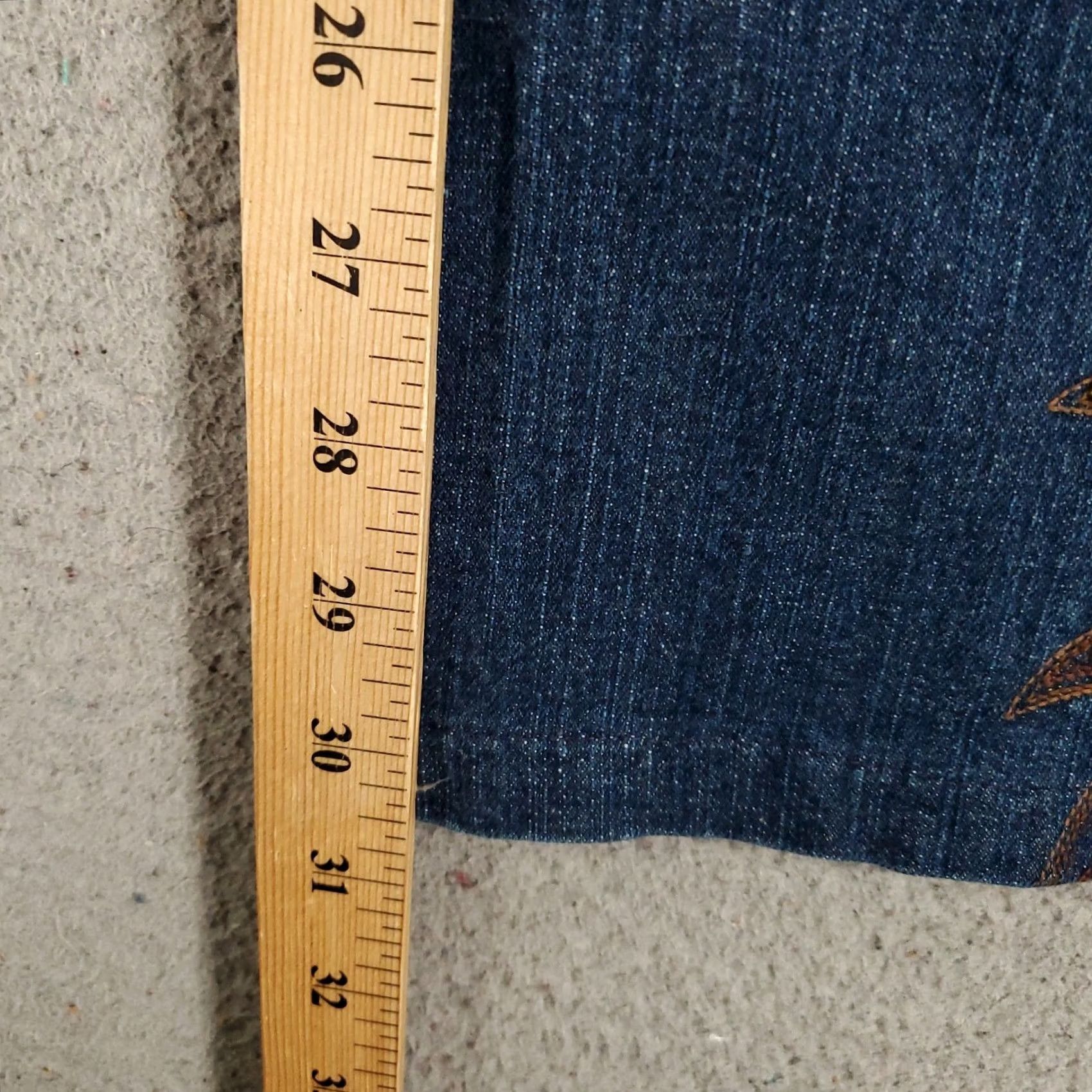 Ralph Lauren Lauren Ralph Lauren Jeans Womens Size 14 Stretch Denim 5-Pocket City Classic Blue Regular Fit Size 36" / US 14 / IT 50 - 5 Thumbnail