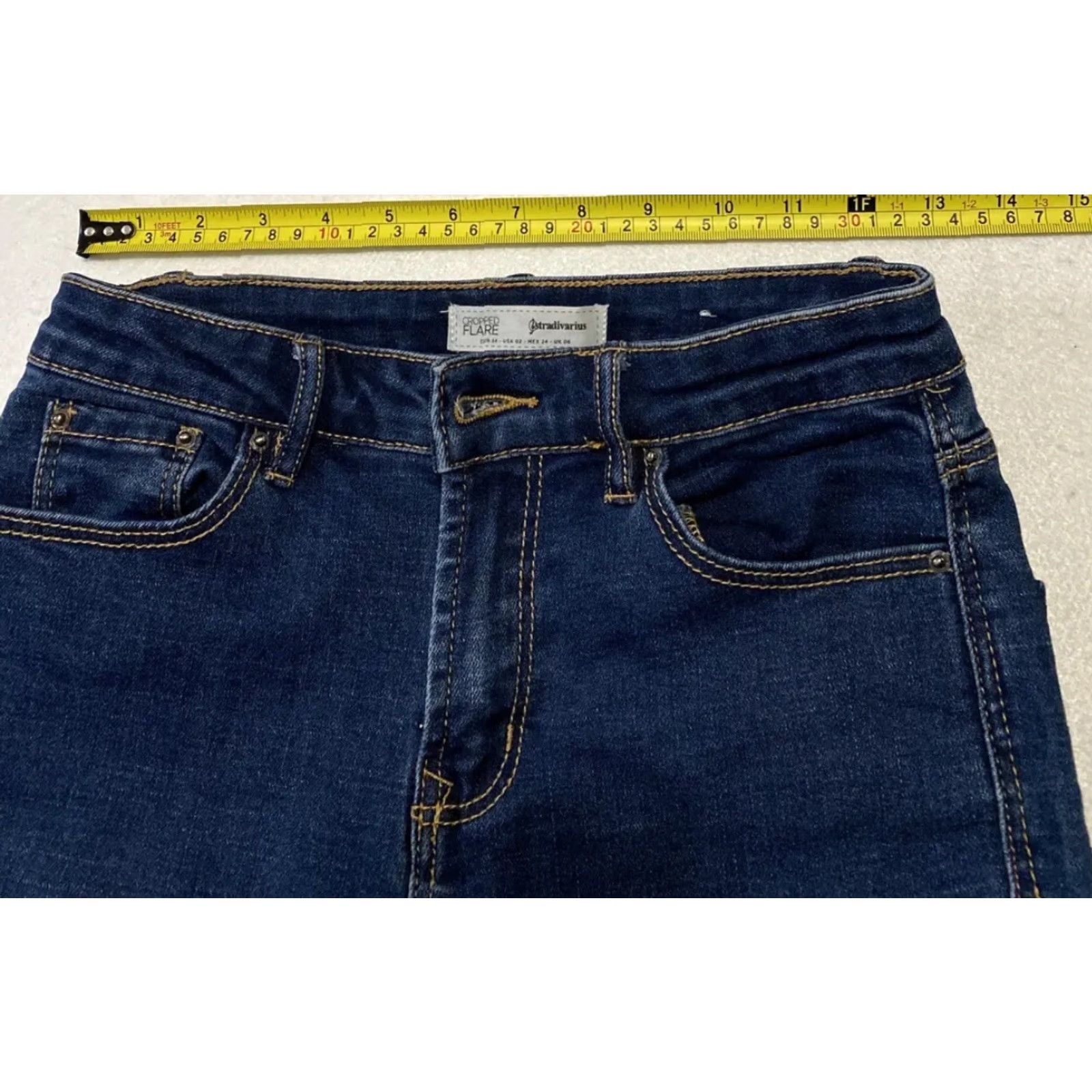 Stradivarius Stradivarius Jeans Women’s 2 Blue Mid Rise Skinny Denim / 28-11 Jeans Women Size 26" / US 2 / IT 38 - 5 Thumbnail