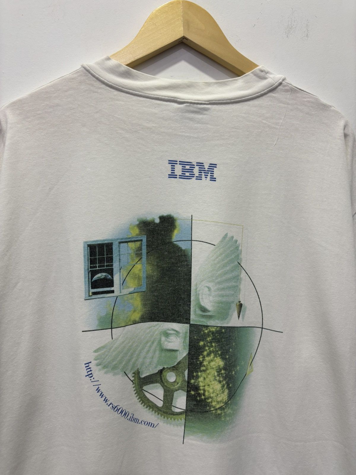 Vintage Vintage IBM Tshirt Size US XL / EU 56 / 4 - 3 Thumbnail