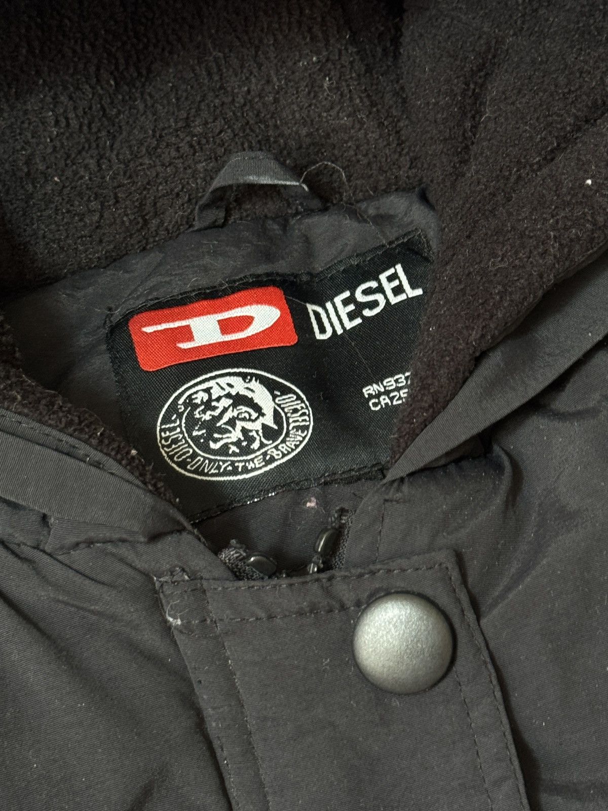 Diesel VINTAGE DIESEL BOOTLEG 2000s DOWN PUFFER BOMBER Size XL / US 12-14 / IT 48-50 - 6 Thumbnail