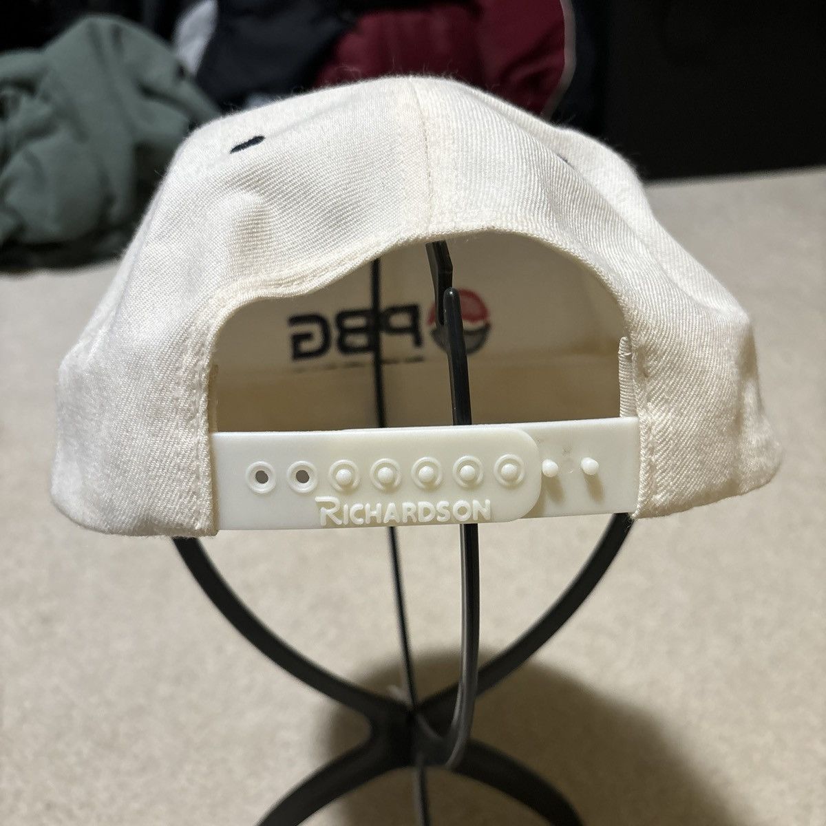 Pepsi Y2K Pepsi Hat Mens Adjustable Blue Strapback Cap PBG Size ONE SIZE - 4 Thumbnail