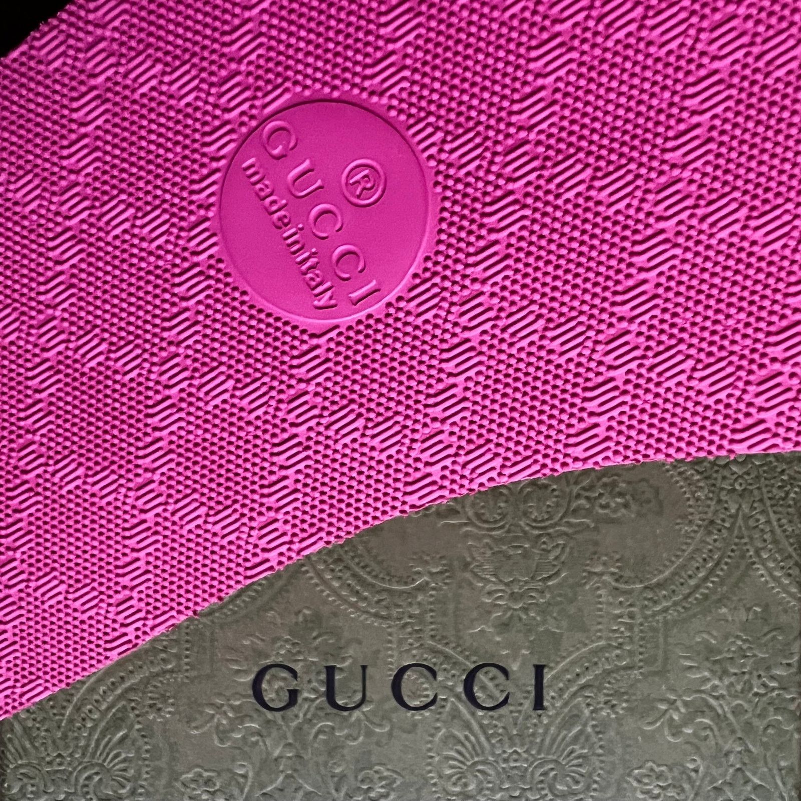 Gucci Gucci Pink Interlocking G Logo Platform Sandal, IT36/US6 Size US 6 / IT 36 - 7 Thumbnail