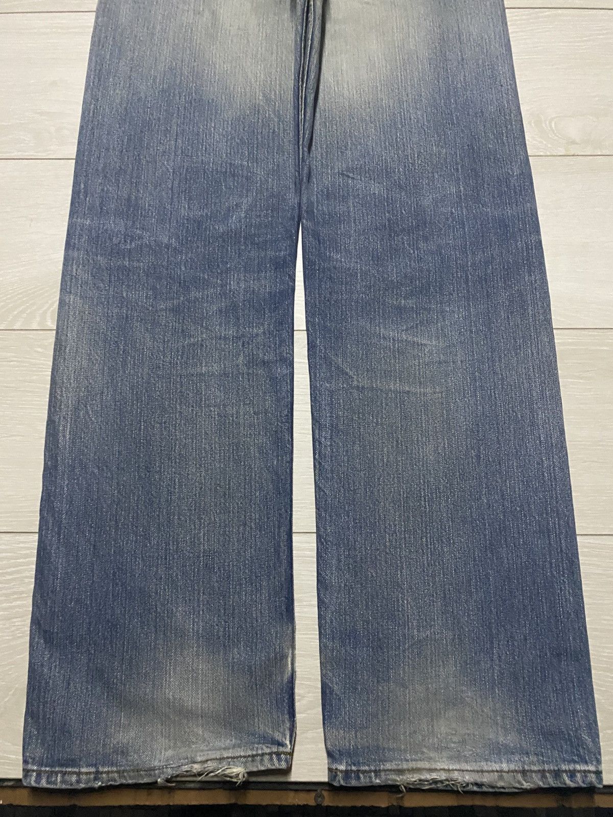 Levi's Vintage Levis 512 Faded Wash Distressed Baggy Jeans Size US 31 - 6 Thumbnail