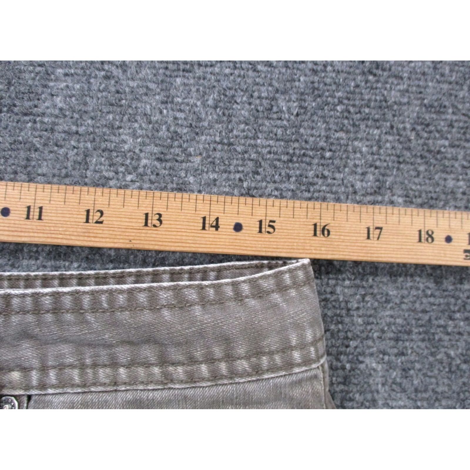 Prana prAna Pants Mens 32 x 30 Beige Slim Fit Denim Stretch Casual Straight Pants Size US 32 / EU 48 - 7 Thumbnail