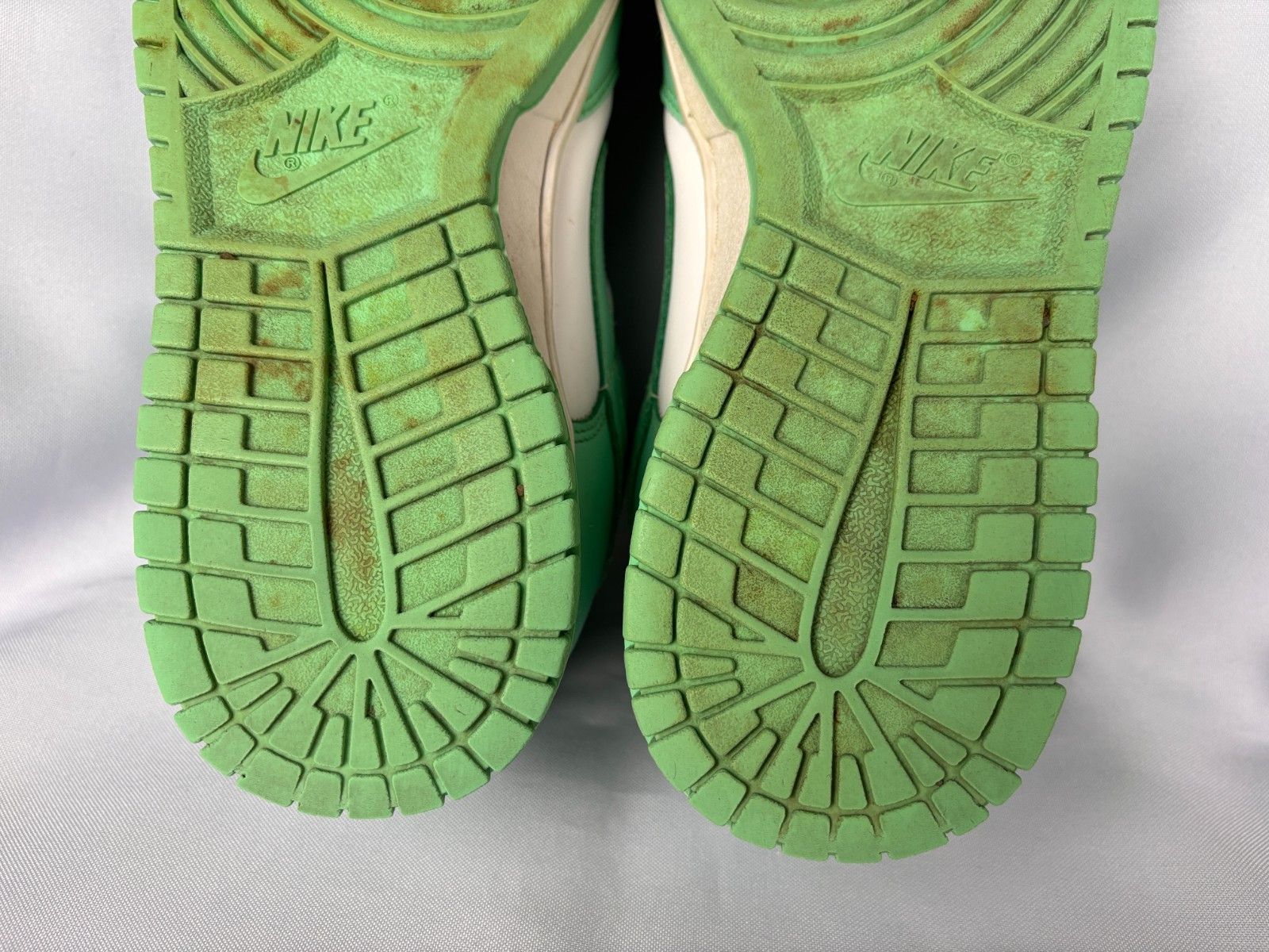 Nike Nike Dunk Low Green Glow White Low Sneakers US 8 UK 5.5 Size US 8 / IT 38 - 17 Thumbnail