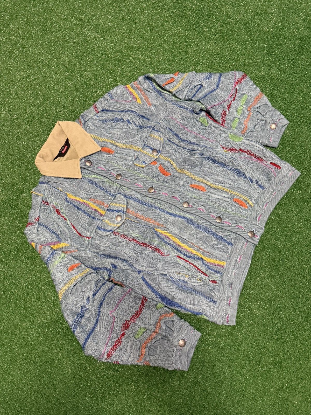Coogi × Supreme Supreme Coogi Trucker Jacket Size US S / EU 44-46 / 1 - 9 Thumbnail