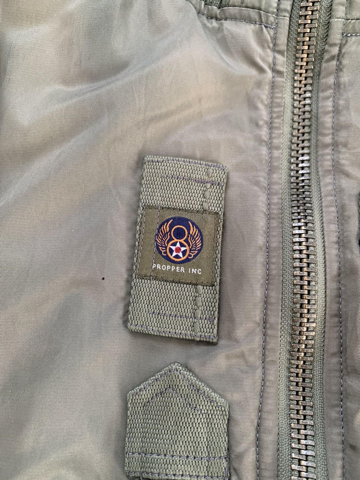 Propper Vtg Propper USAF George A.F.Base TacticalPilot Bomber Jacket Size US L / EU 52-54 / 3 - 8 Thumbnail
