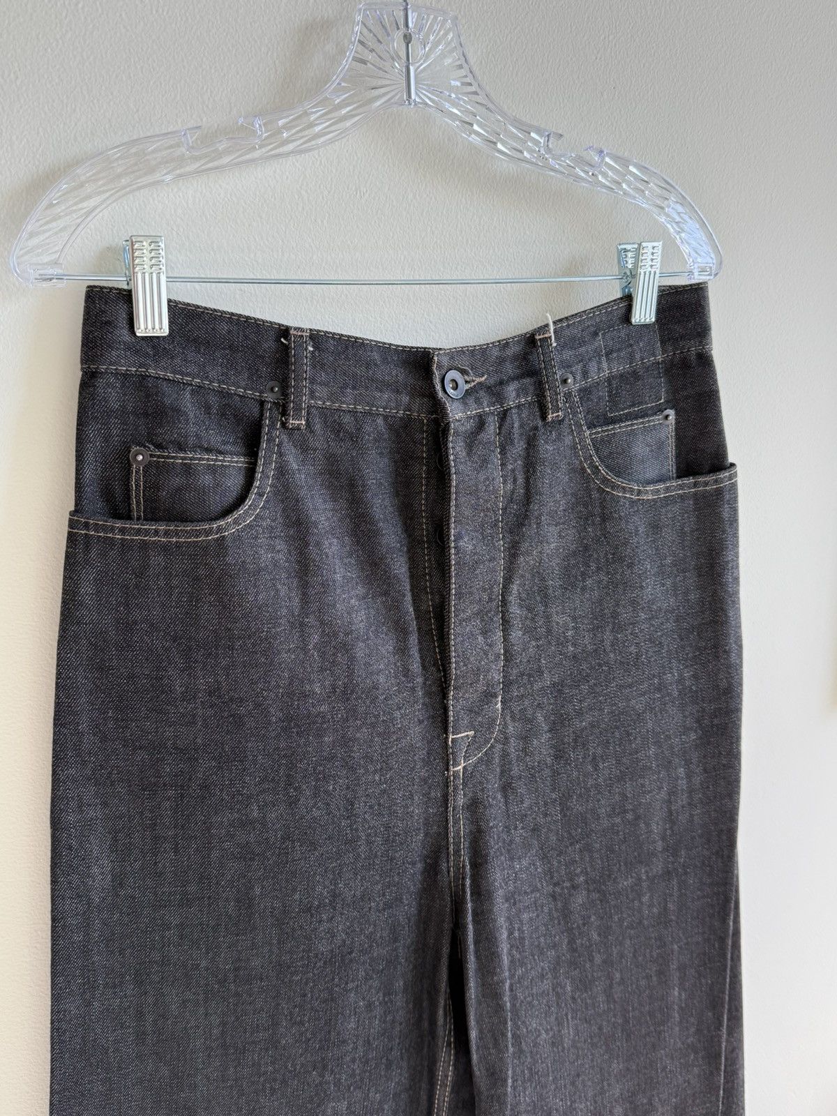 Rick Owens × Rick Owens Drkshdw RARE Rick Owen’s Big Bell Dustulator Size US 30 / EU 46 - 3 Thumbnail
