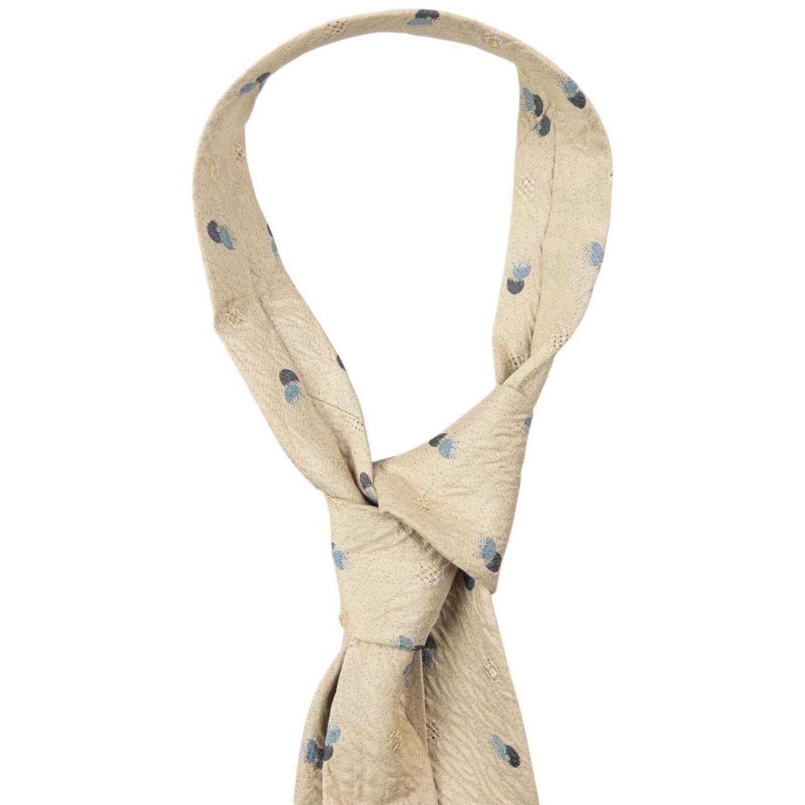 Issey Miyake Vintage 90s Issey Miyake Pattern Silk Tie Size ONE SIZE - 3 Thumbnail