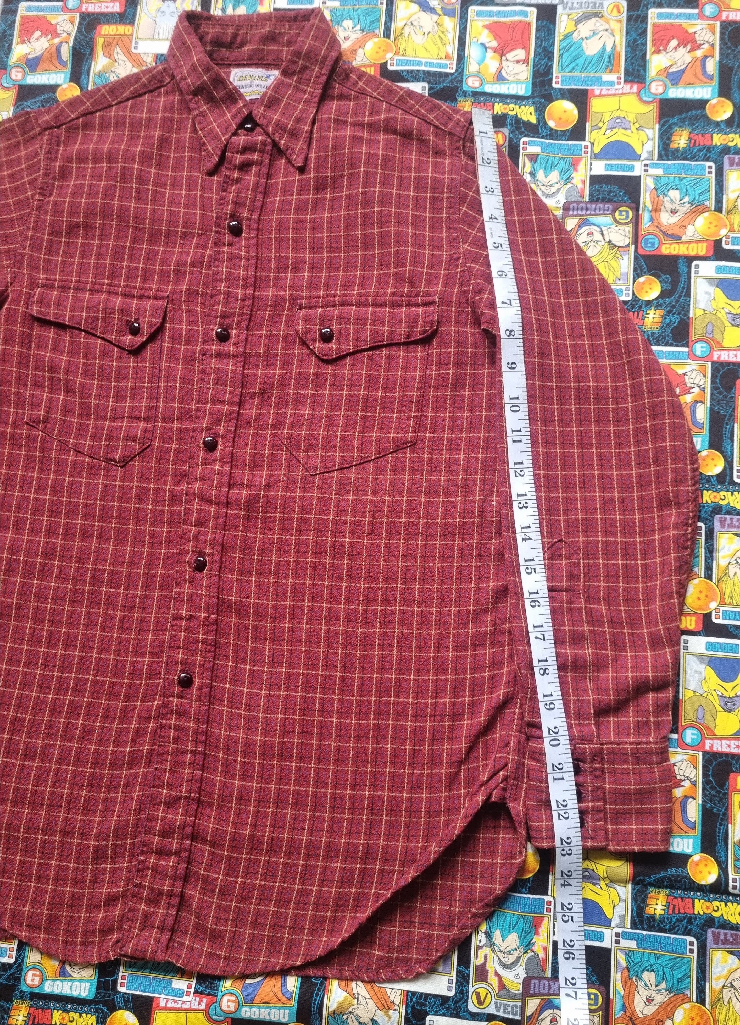 Denime Denime Classic Wear Button Up Shirt Size US M / EU 48-50 / 2 - 6 Thumbnail