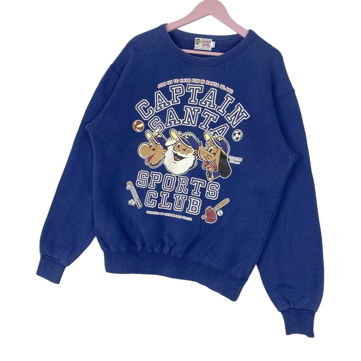 Designer × Vintage Captain Santa Sweatshirt Crewneck Pullover Jumper Size L Size US L / EU 52-54 / 3 - 3 Thumbnail