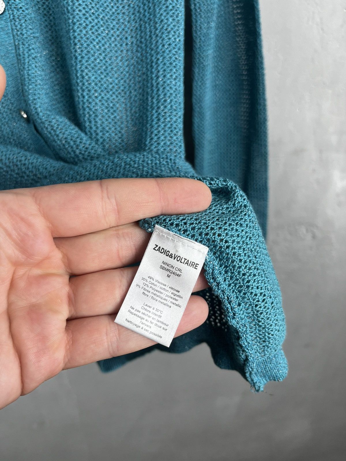 Designer × Other × Zadig & Voltaire Zadig & Voltaire cardigan Size M / US 6-8 / IT 42-44 - 6 Thumbnail
