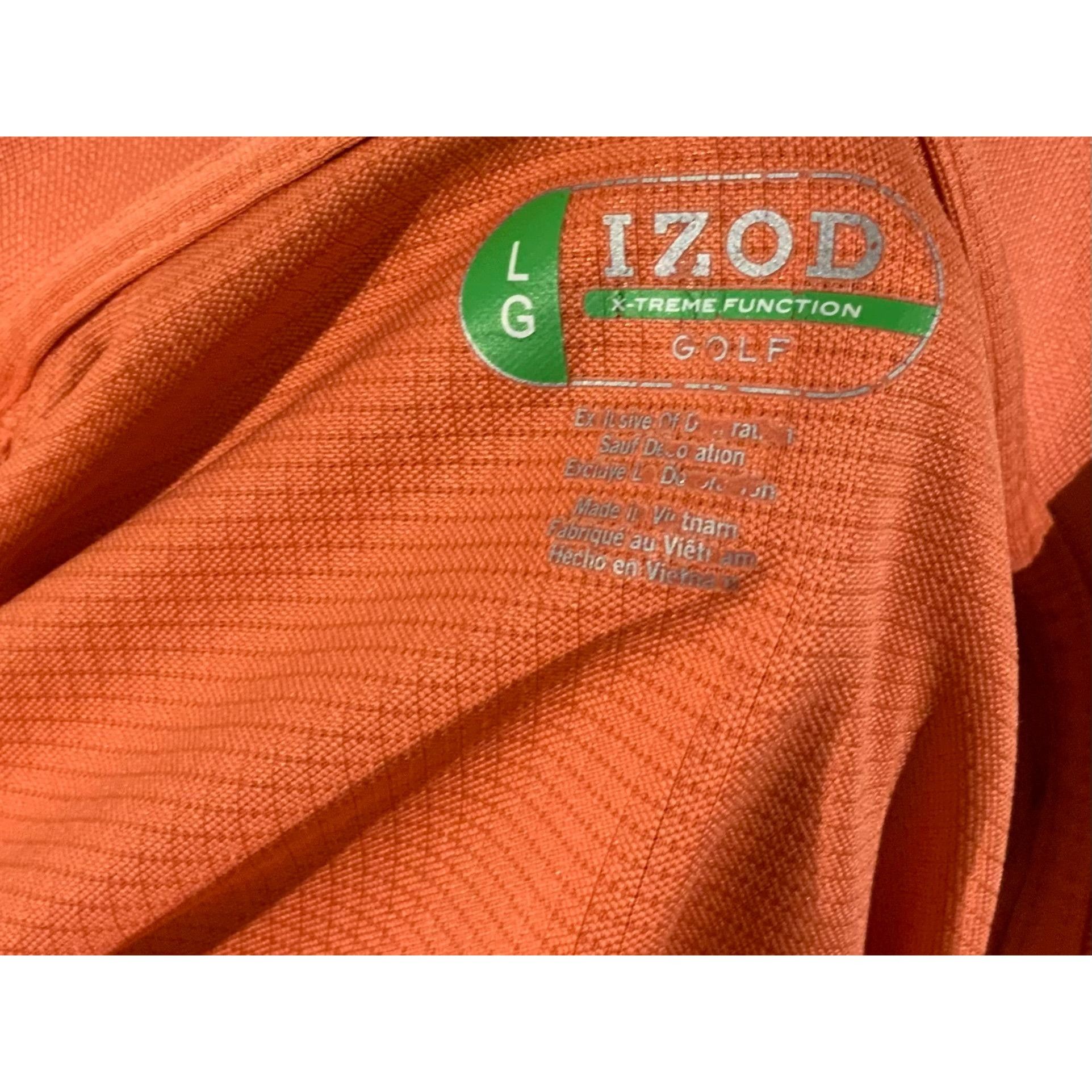 Izod Izod Golf Collection Xtreme Function Checked Pattern Polo L Size US L / EU 52-54 / 3 - 4 Thumbnail
