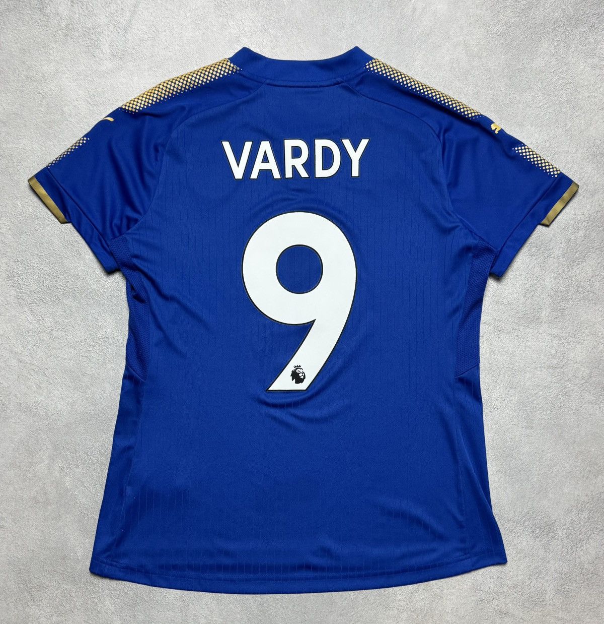 Puma Leicester City 2017 2018 Home Shirt Jersey Puma #9 Vardy Size US S / EU 44-46 / 1 - 2 Thumbnail