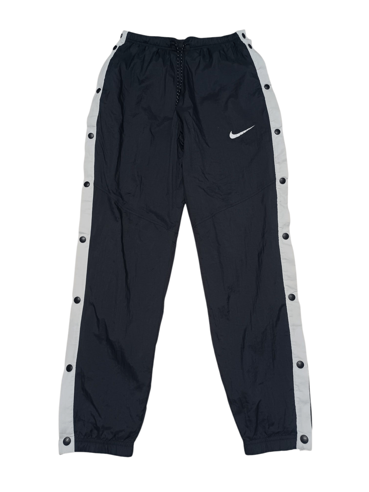 Nike NIKE NYLON BUTTONS DRILL TRACK PANTS SPORTSWEAT Size US 30 / EU 46 - 1 Thumbnail