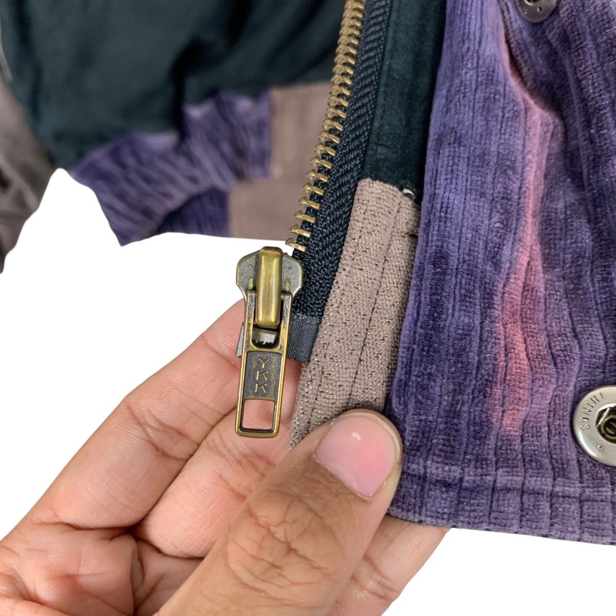 Vintage GER RUFFINI Purple Corduroy Hybrid Jacket #2795-C126 Size US L / EU 52-54 / 3 - 11 Thumbnail