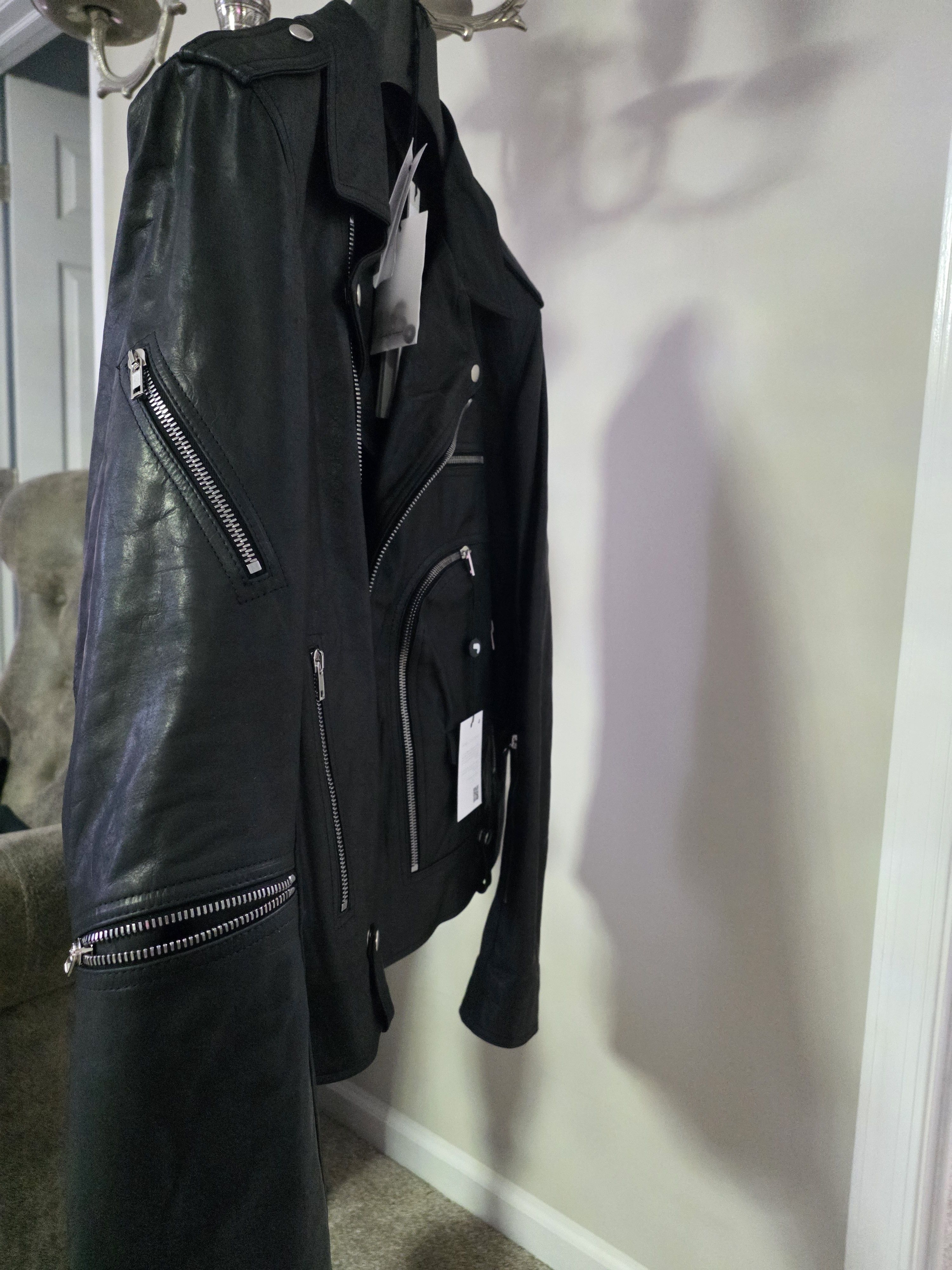 Rick Owens RU01E5765 LSU BAUHAUS STOOGES 09 BLACK SIZE 50 M/L SS25 Size US M / EU 48-50 / 2 - 2 Thumbnail