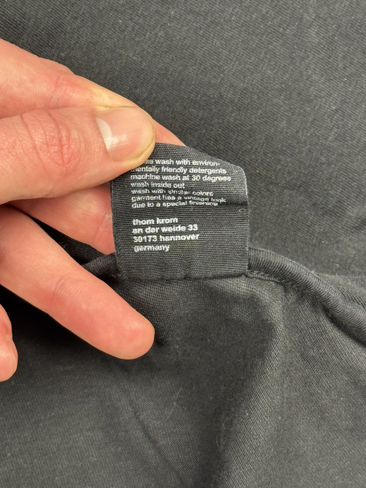 Japanese Brand × Thom Krom Thom Krom hoodie zip Size US L / EU 52-54 / 3 - 9 Thumbnail