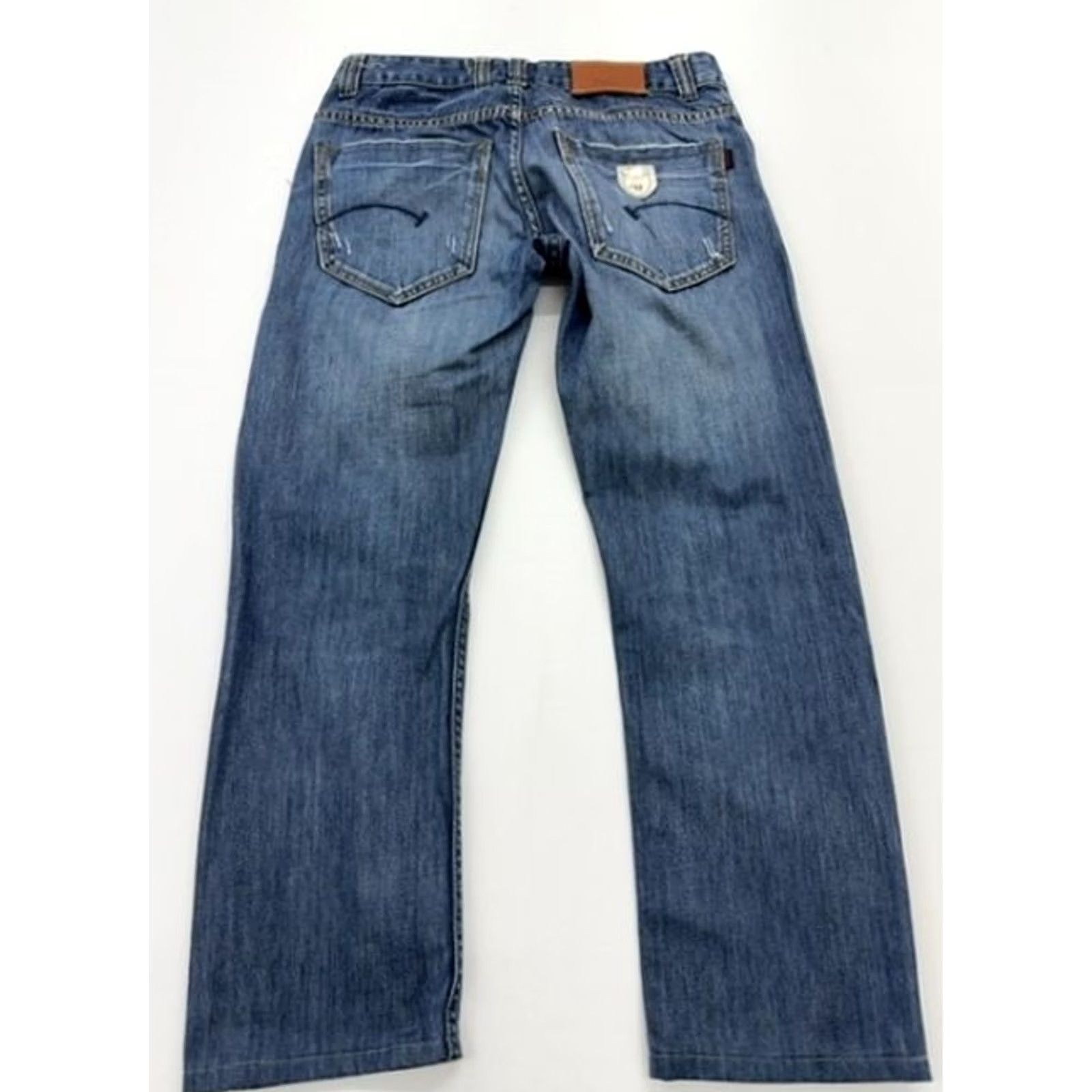 Dolce & Gabbana VINTAGE Dolce & Gabbana Men Blue Straight-Leg Jeans Size 29 Dark Wash Size US 29 - 2 Thumbnail