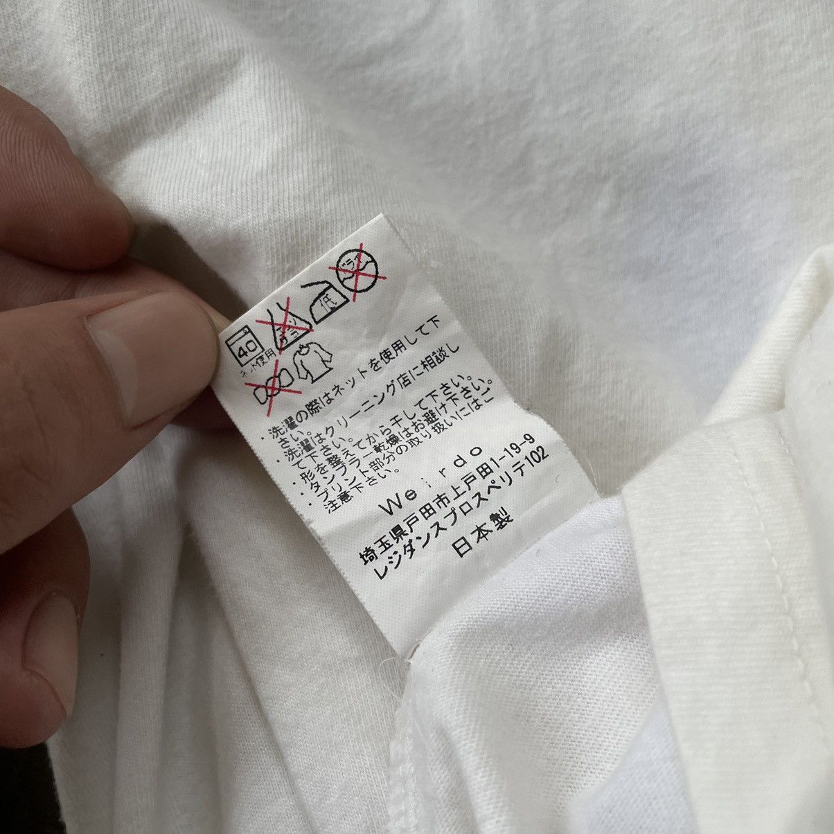Japanese Brand Weirdo by glad hand & co t-shirt Size US M / EU 48-50 / 2 - 5 Thumbnail