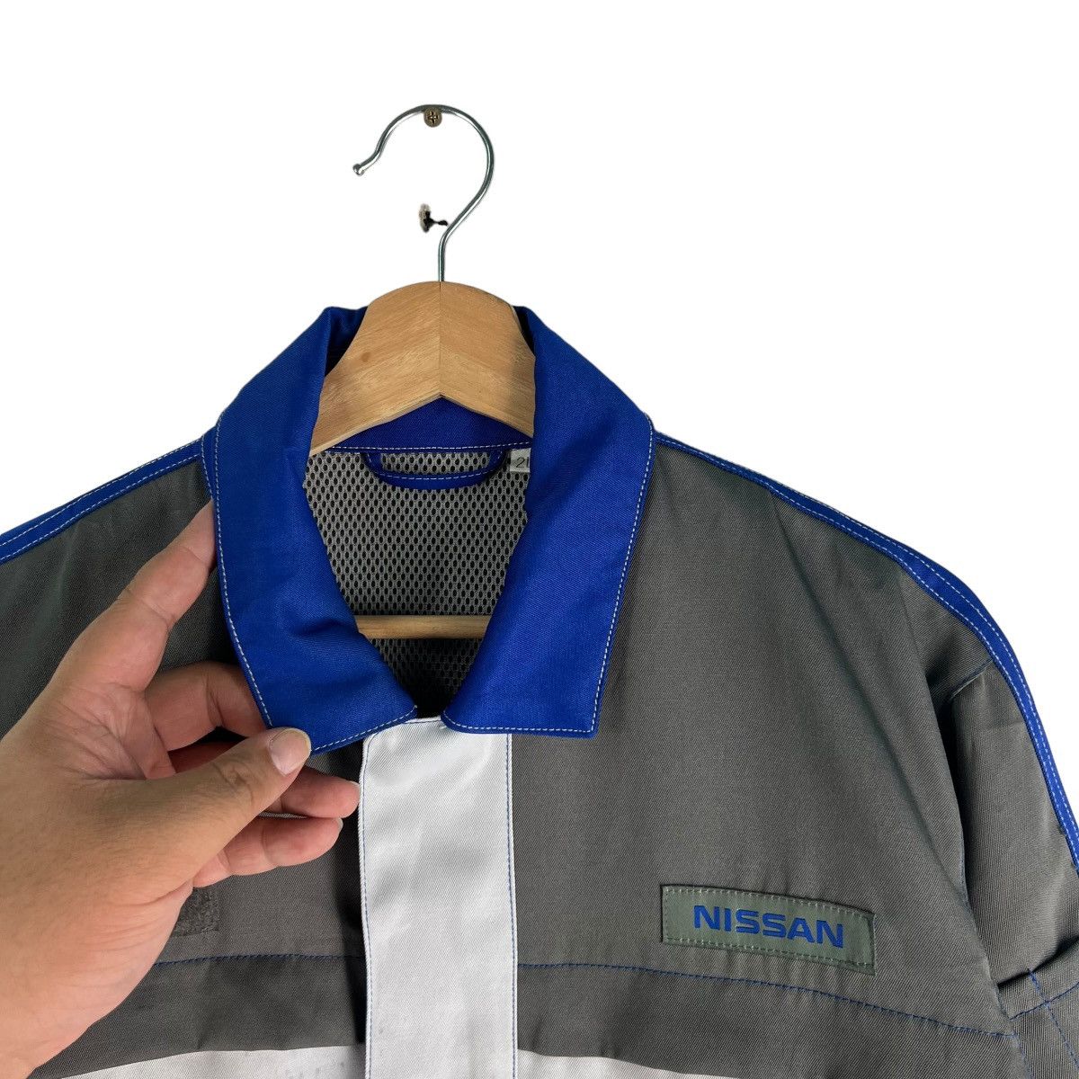 Japanese Brand × Vintage 🔥VINTAGE RACING WORK JACKET BOMBER DESIGN NISSAN BIG LOGO Size US L / EU 52-54 / 3 - 6 Thumbnail