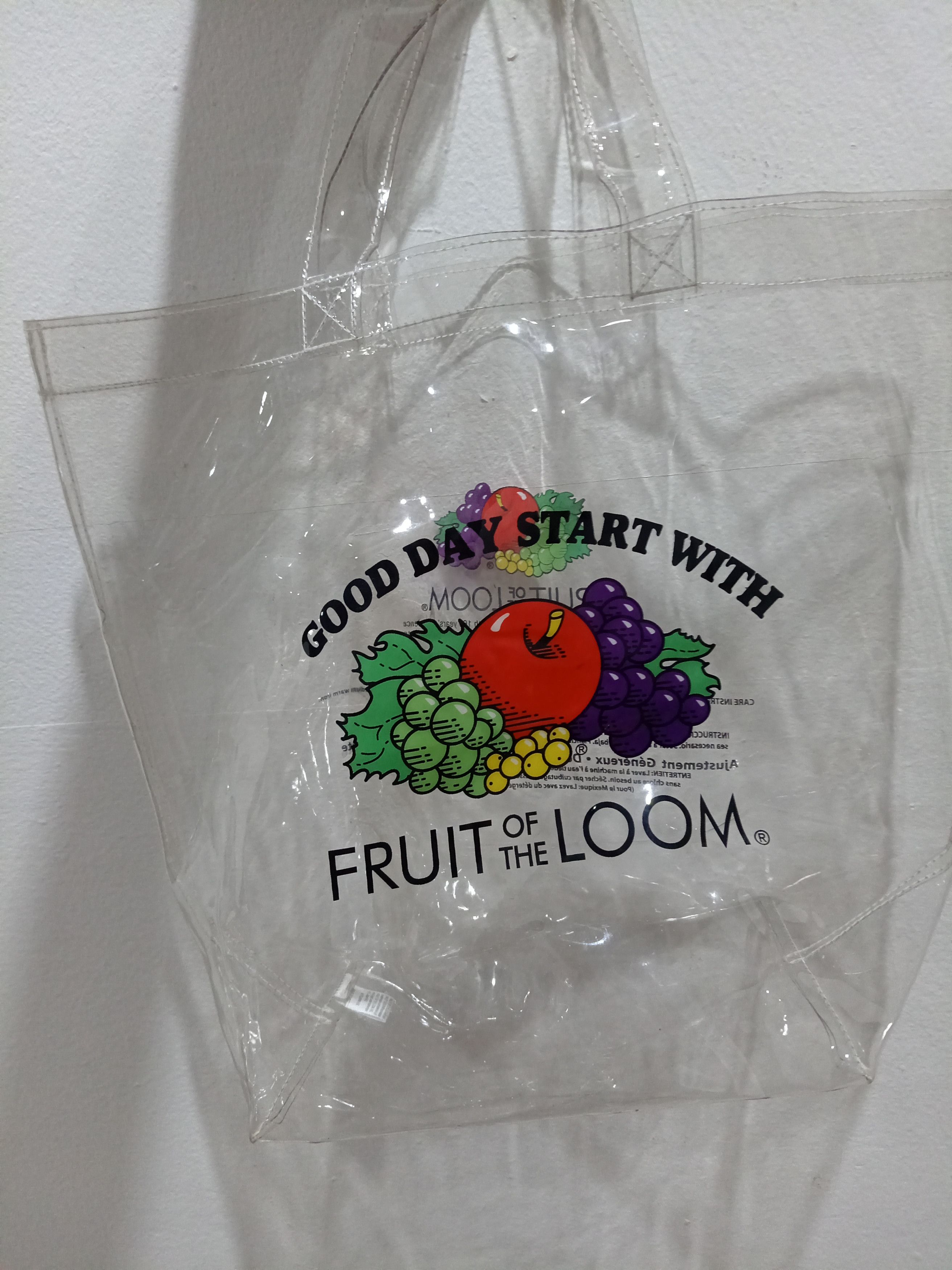 Fruit Of The Loom × Japanese Brand Fruits of the loom transparent tote bag Size ONE SIZE - 1 Thumbnail