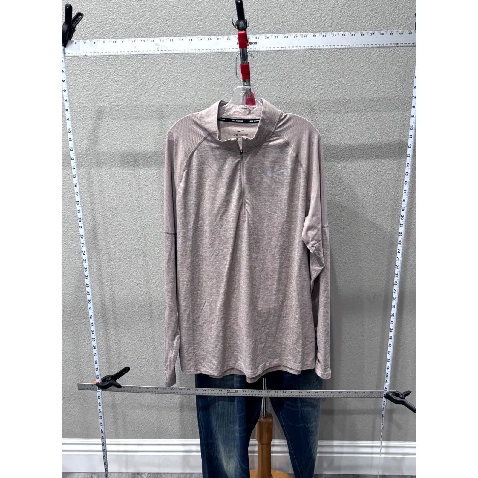 Nike Nike Earth Tone Running Zip SWEATER Shirt XL Mens Size US XL / EU 56 / 4 - 3 Thumbnail